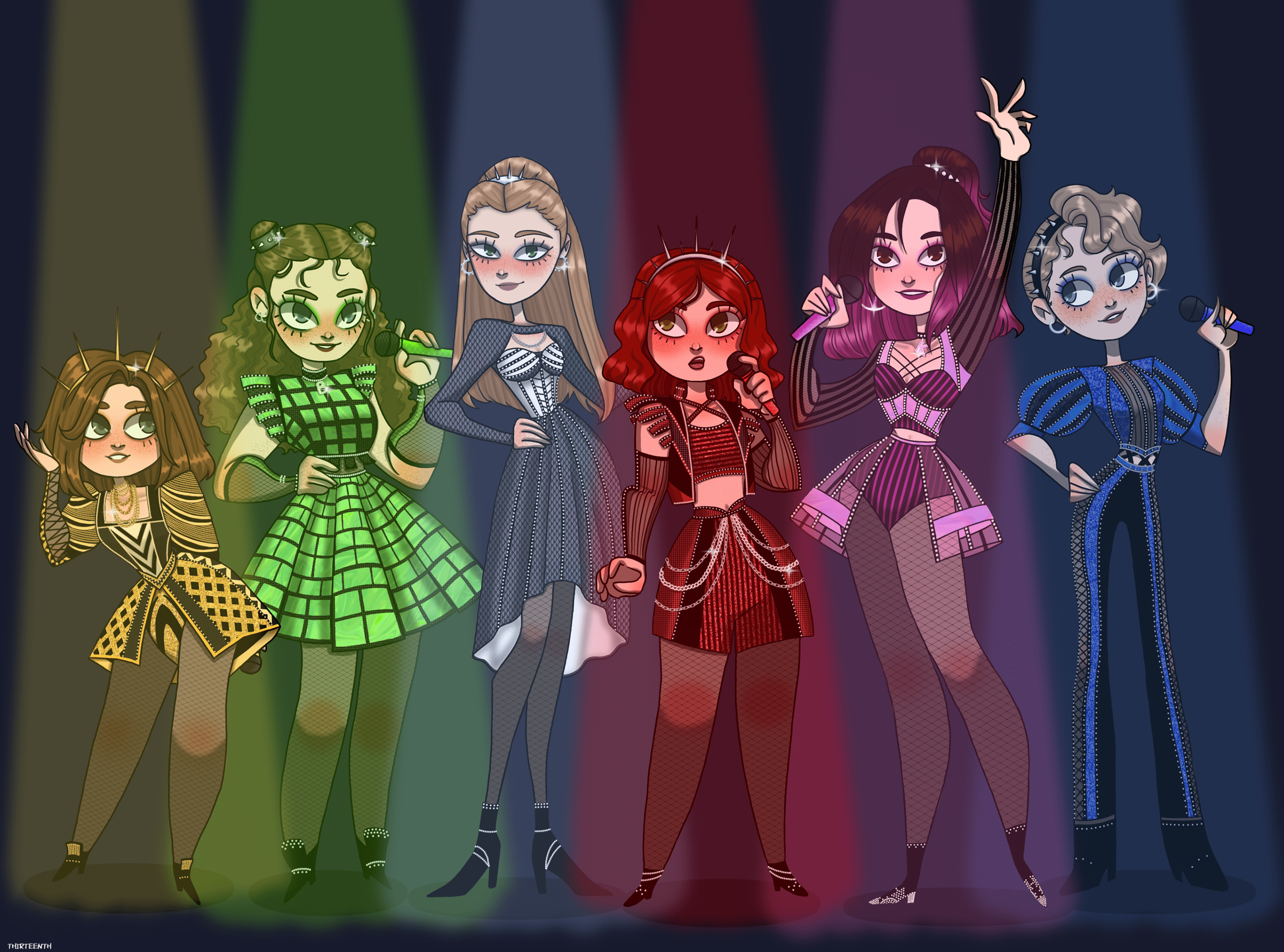 SIX | Дизайн персонажей — Изображение №6 — Иллюстрация на Dprofile