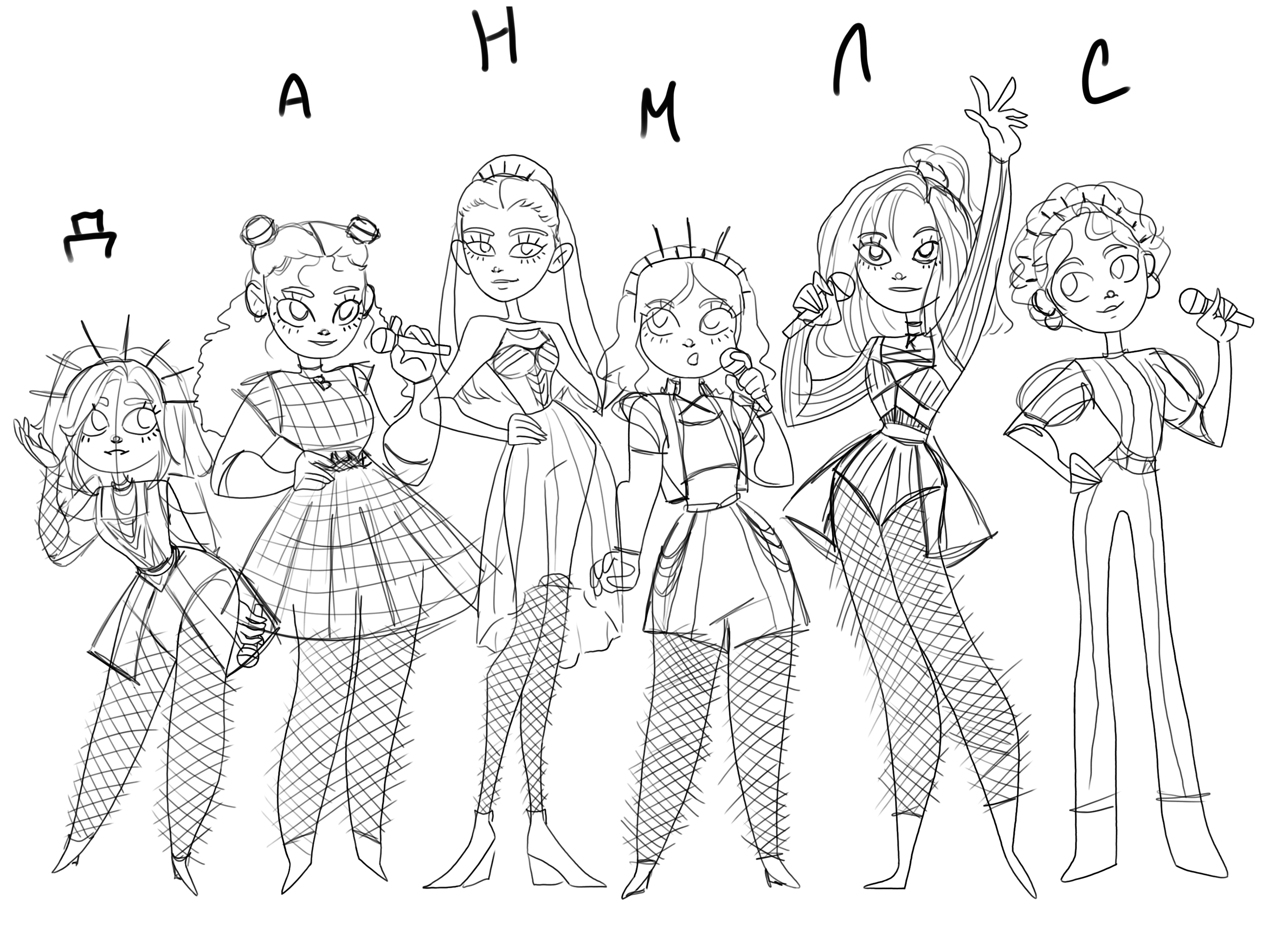 SIX | Дизайн персонажей — Изображение №1 — Иллюстрация на Dprofile