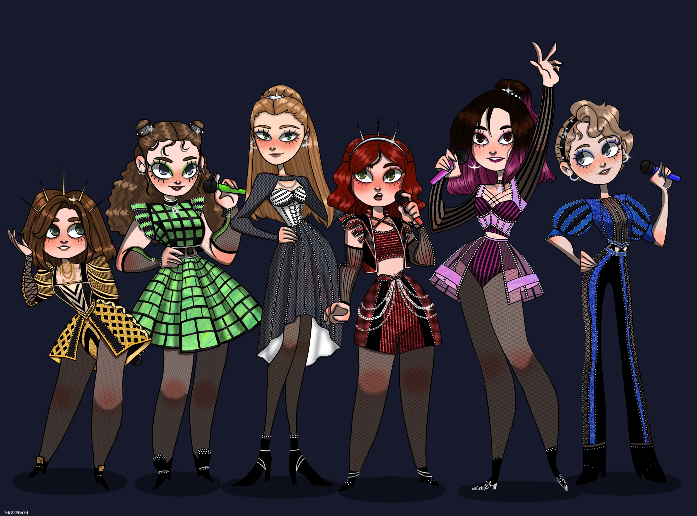 SIX | Дизайн персонажей — Изображение №4 — Иллюстрация на Dprofile