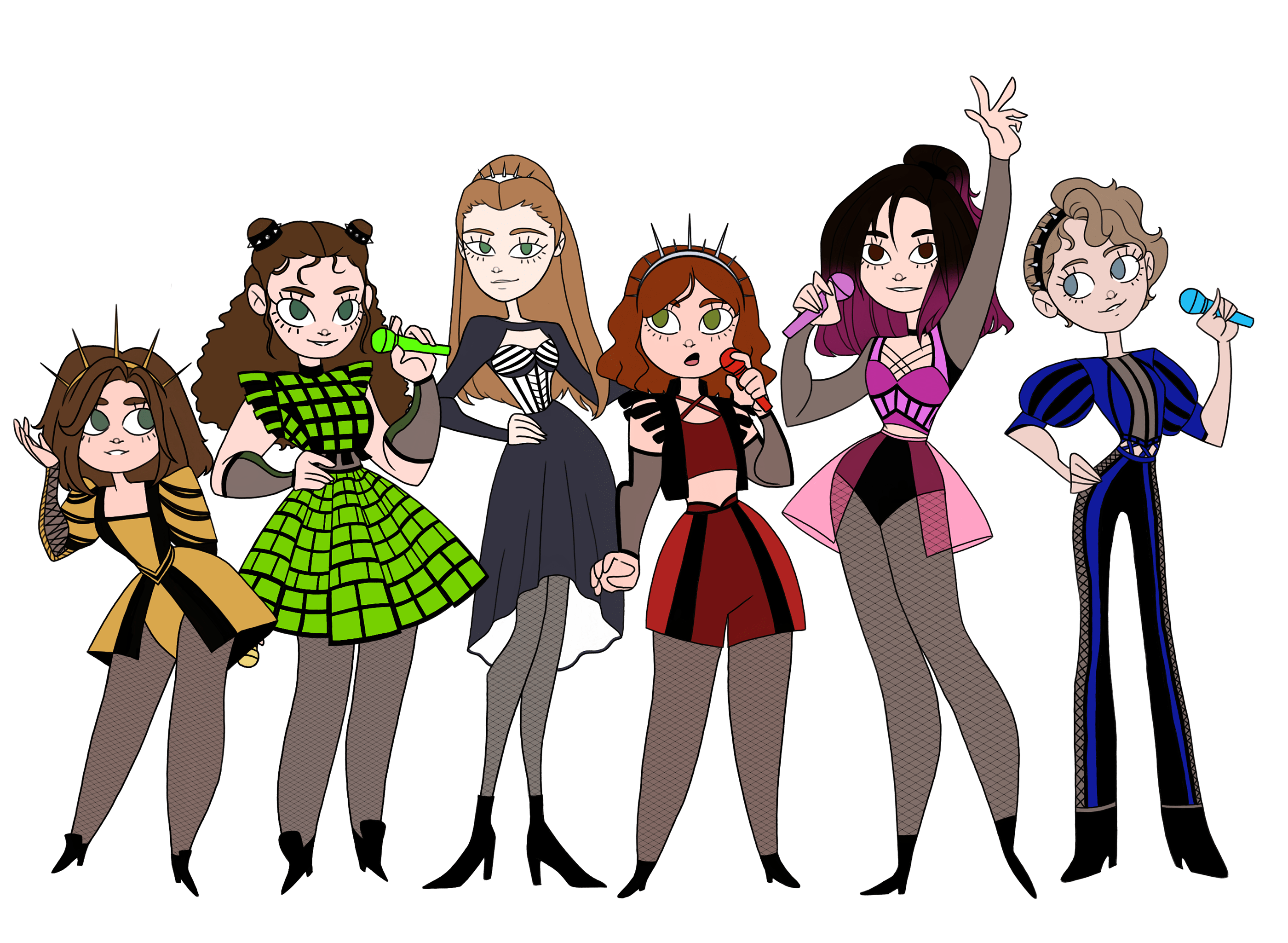 SIX | Дизайн персонажей — Изображение №3 — Иллюстрация на Dprofile