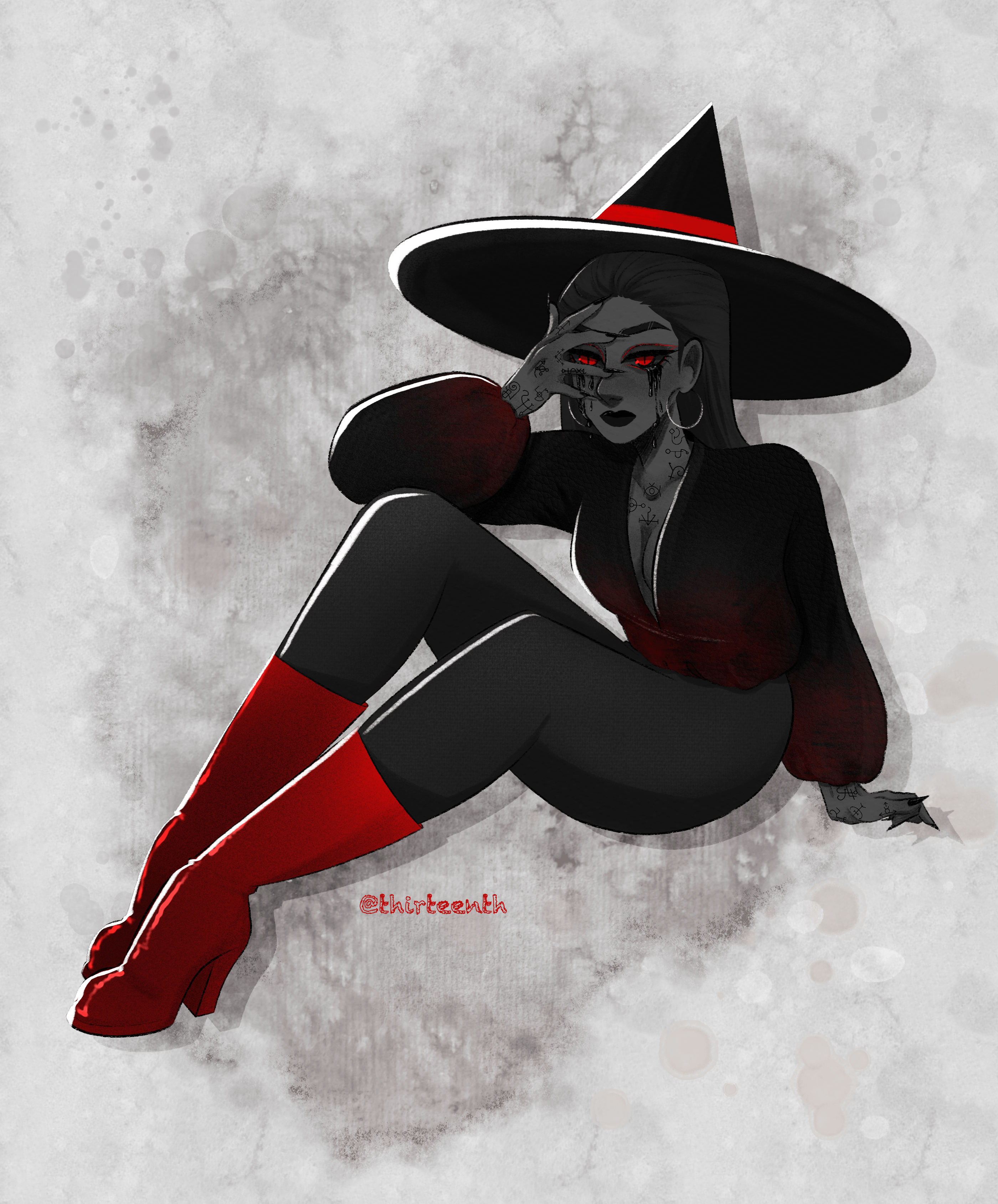 Witchtober 2023 — Изображение №8 — Иллюстрация, Графика на Dprofile