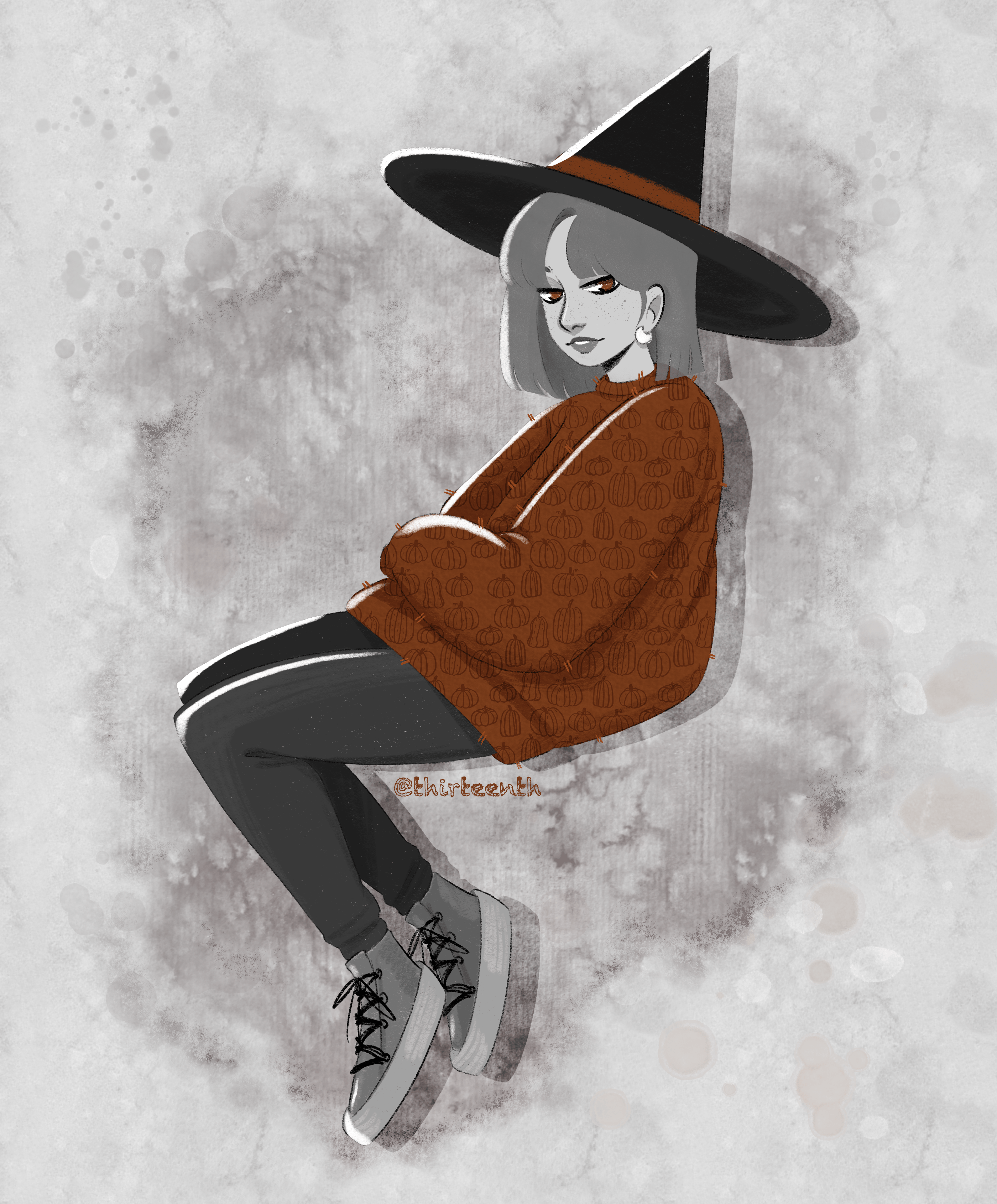 Witchtober 2023 — Изображение №1 — Иллюстрация, Графика на Dprofile