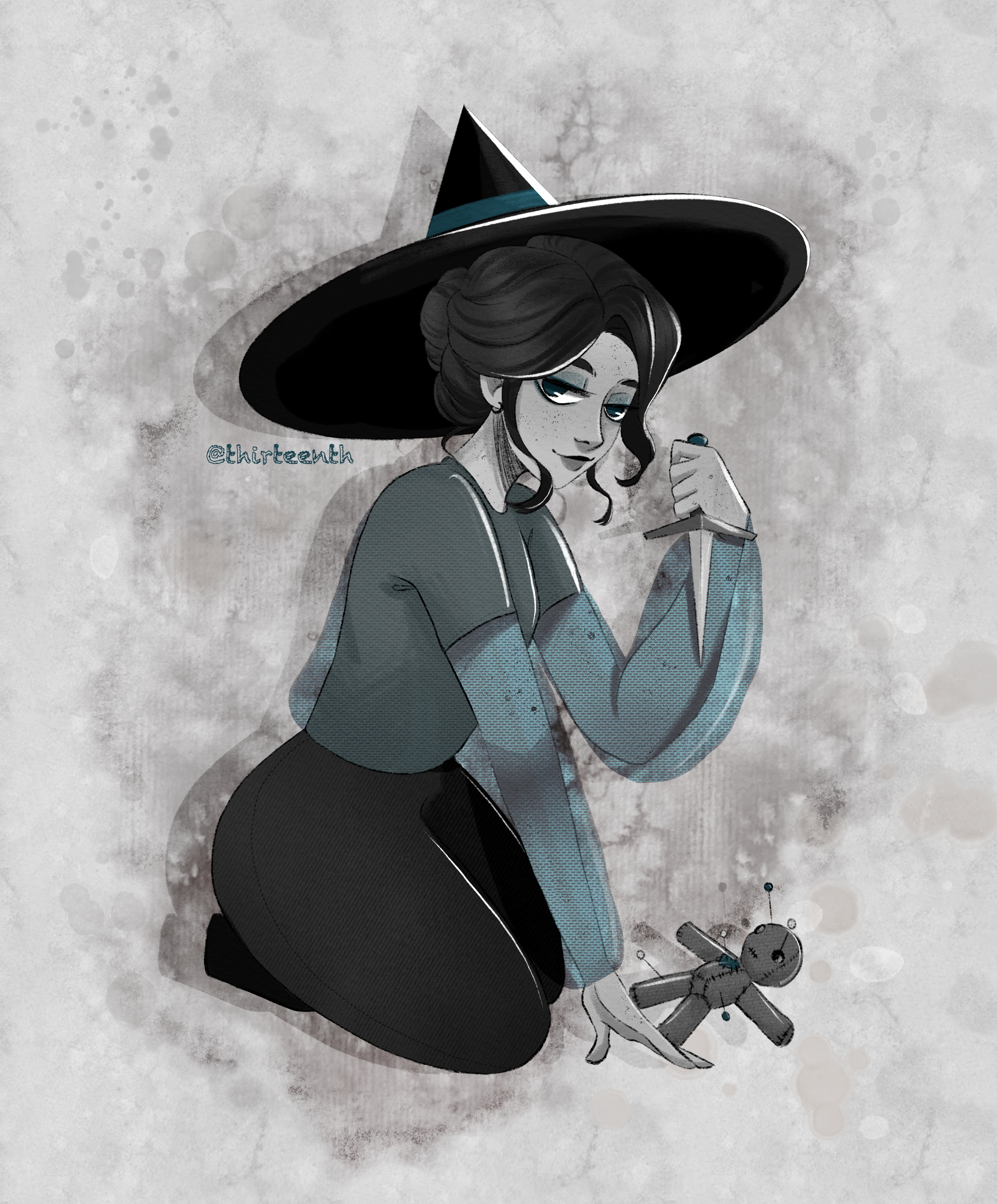 Witchtober 2023 — Изображение №13 — Иллюстрация, Графика на Dprofile