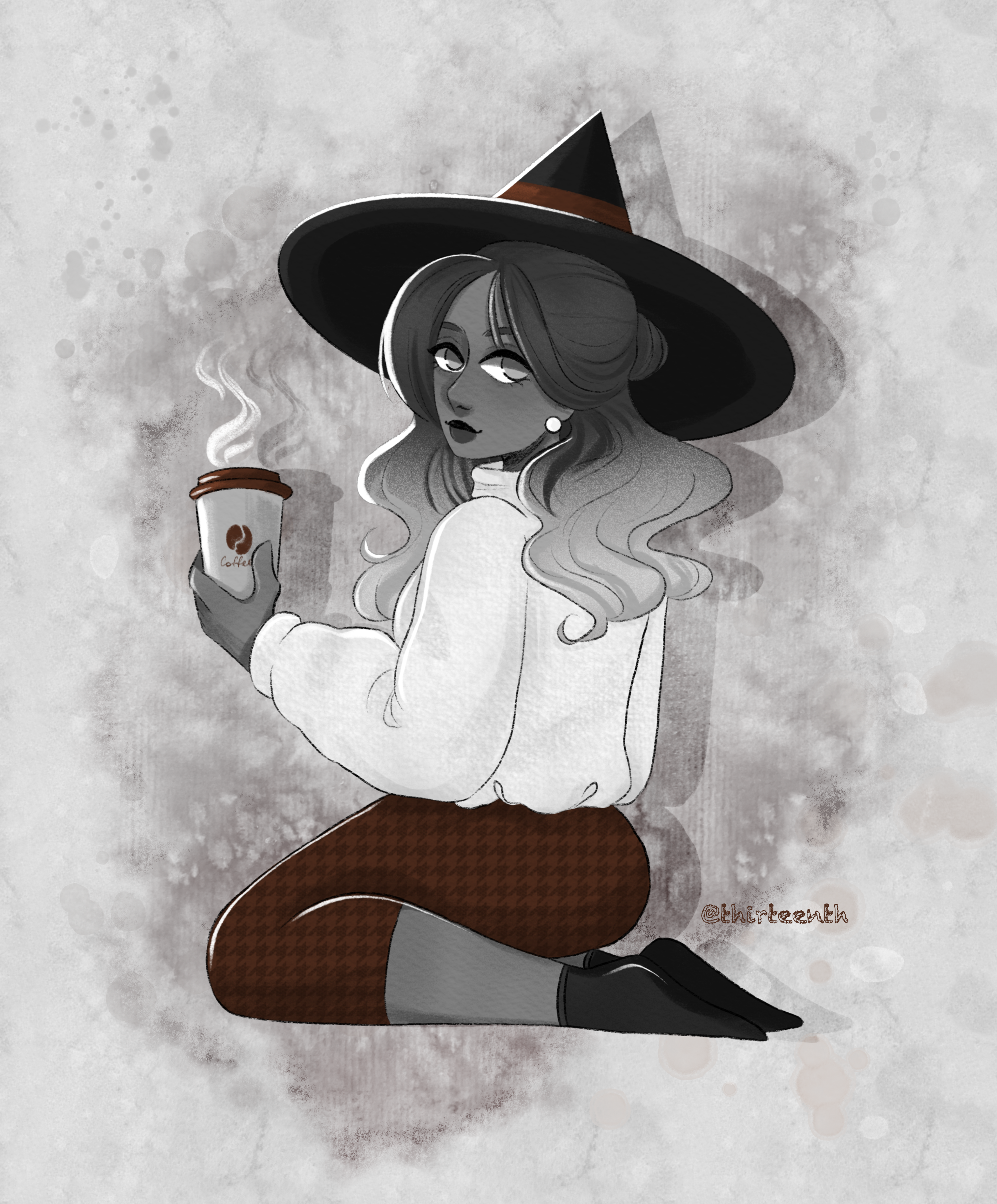 Witchtober 2023 — Изображение №14 — Иллюстрация, Графика на Dprofile