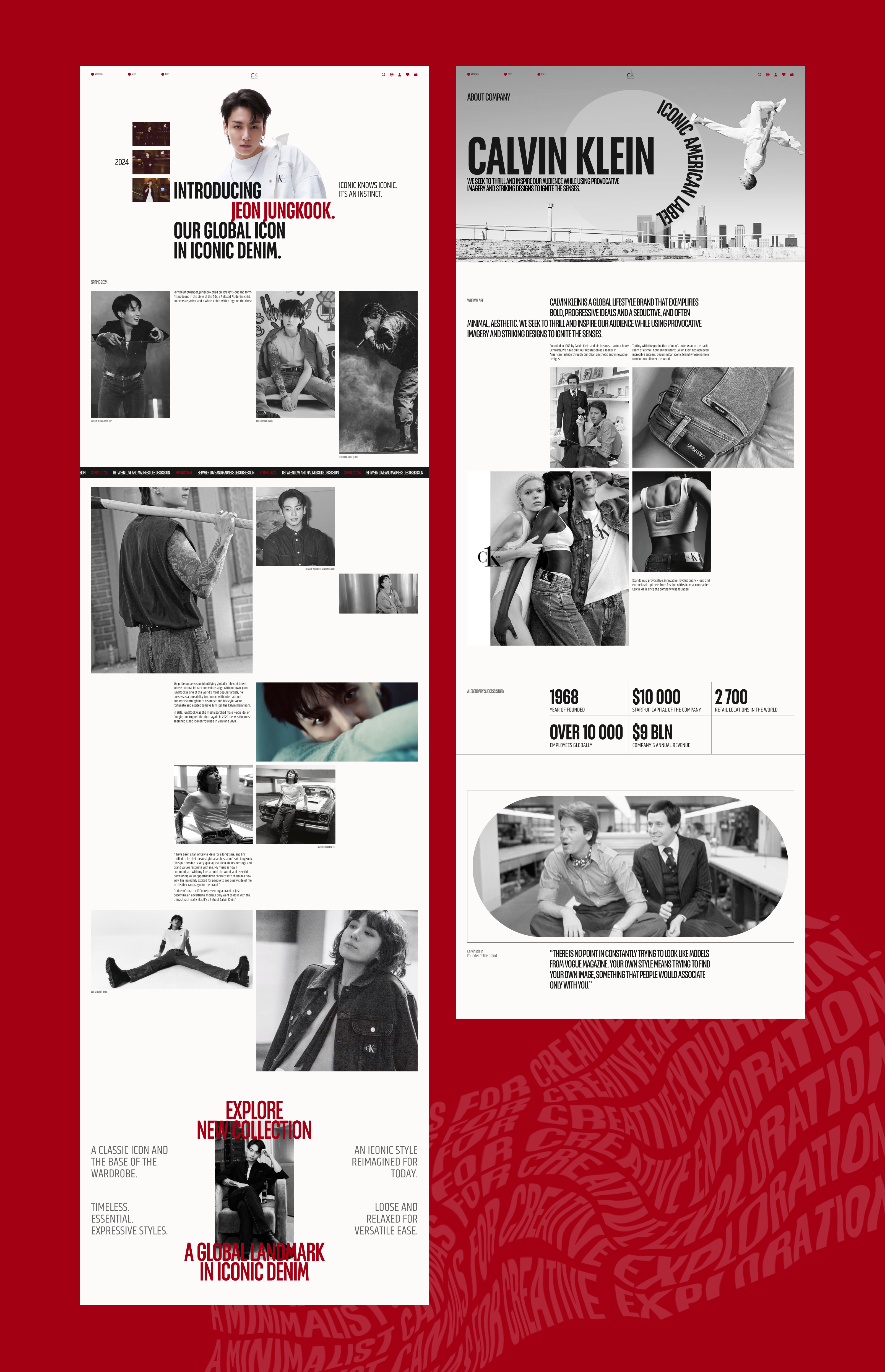 Calvin Klein Website Concept — E-commerce — Изображение №13 — Интерфейсы на Dprofile