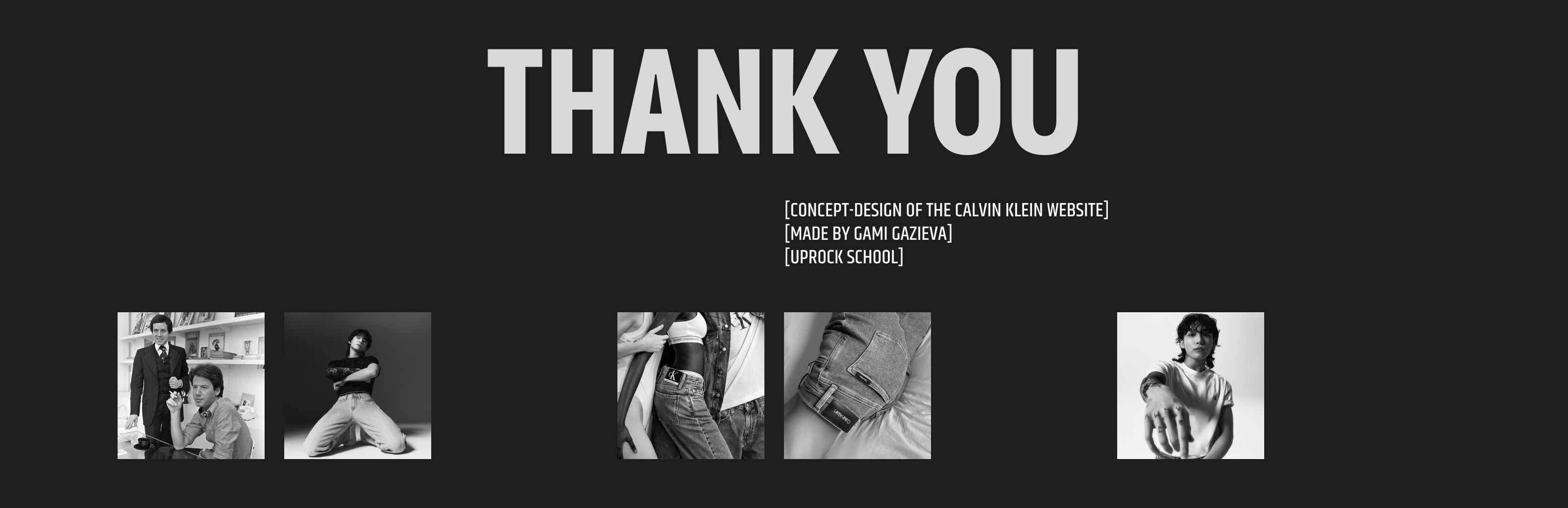 Calvin Klein Website Concept — E-commerce — Изображение №14 — Интерфейсы на Dprofile