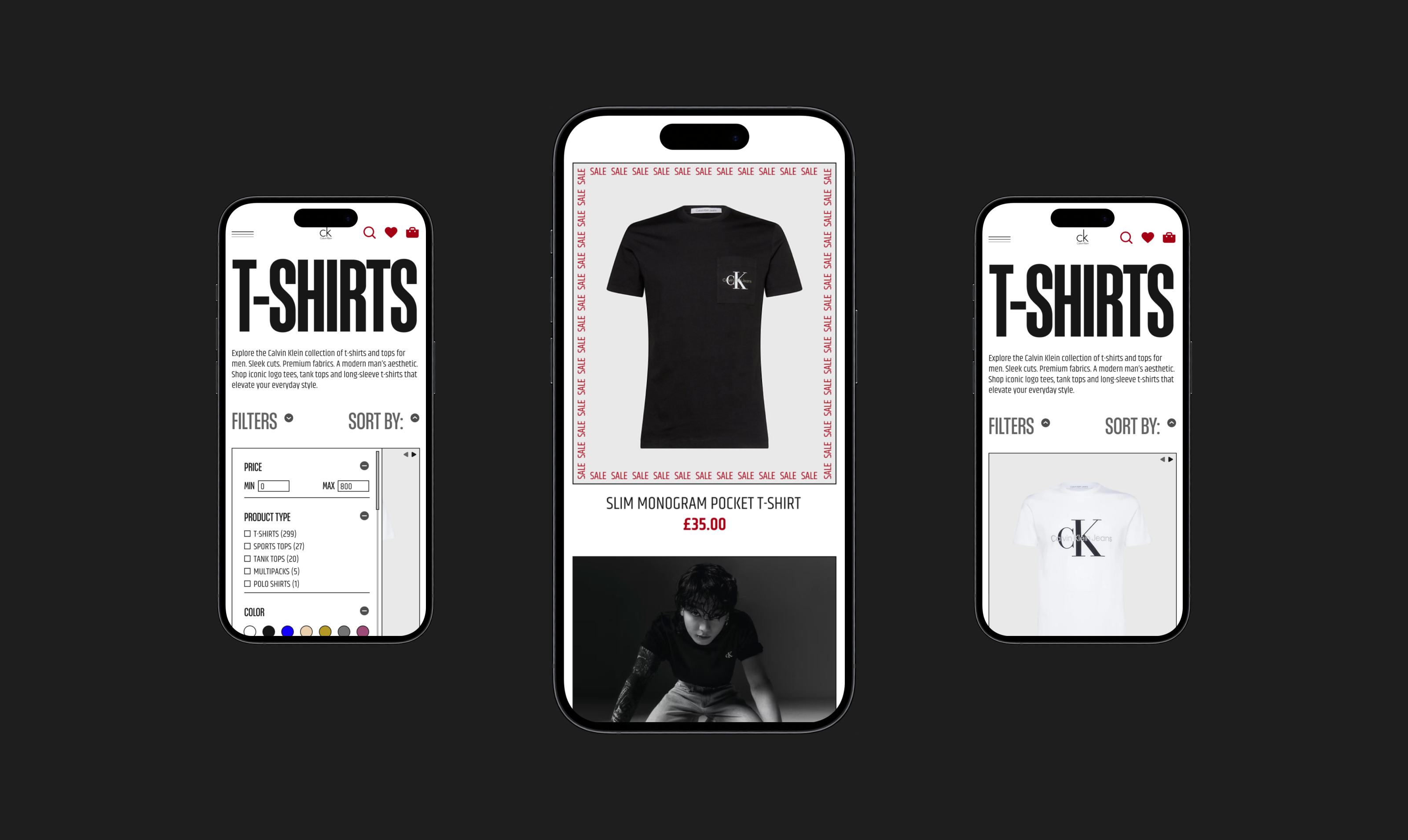 Calvin Klein Website Concept — E-commerce — Изображение №7 — Интерфейсы на Dprofile