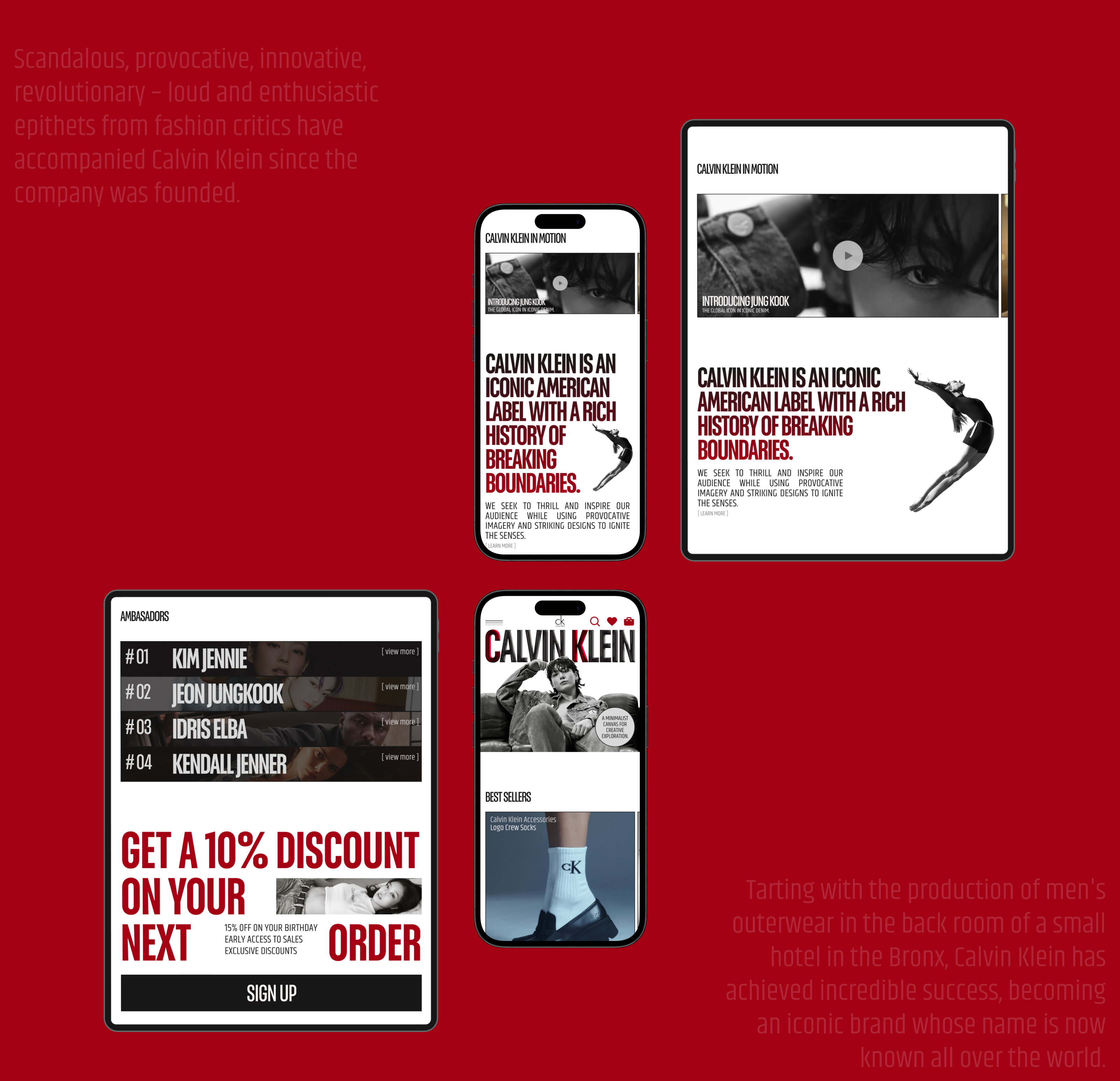 Calvin Klein Website Concept — E-commerce — Изображение №4 — Интерфейсы на Dprofile