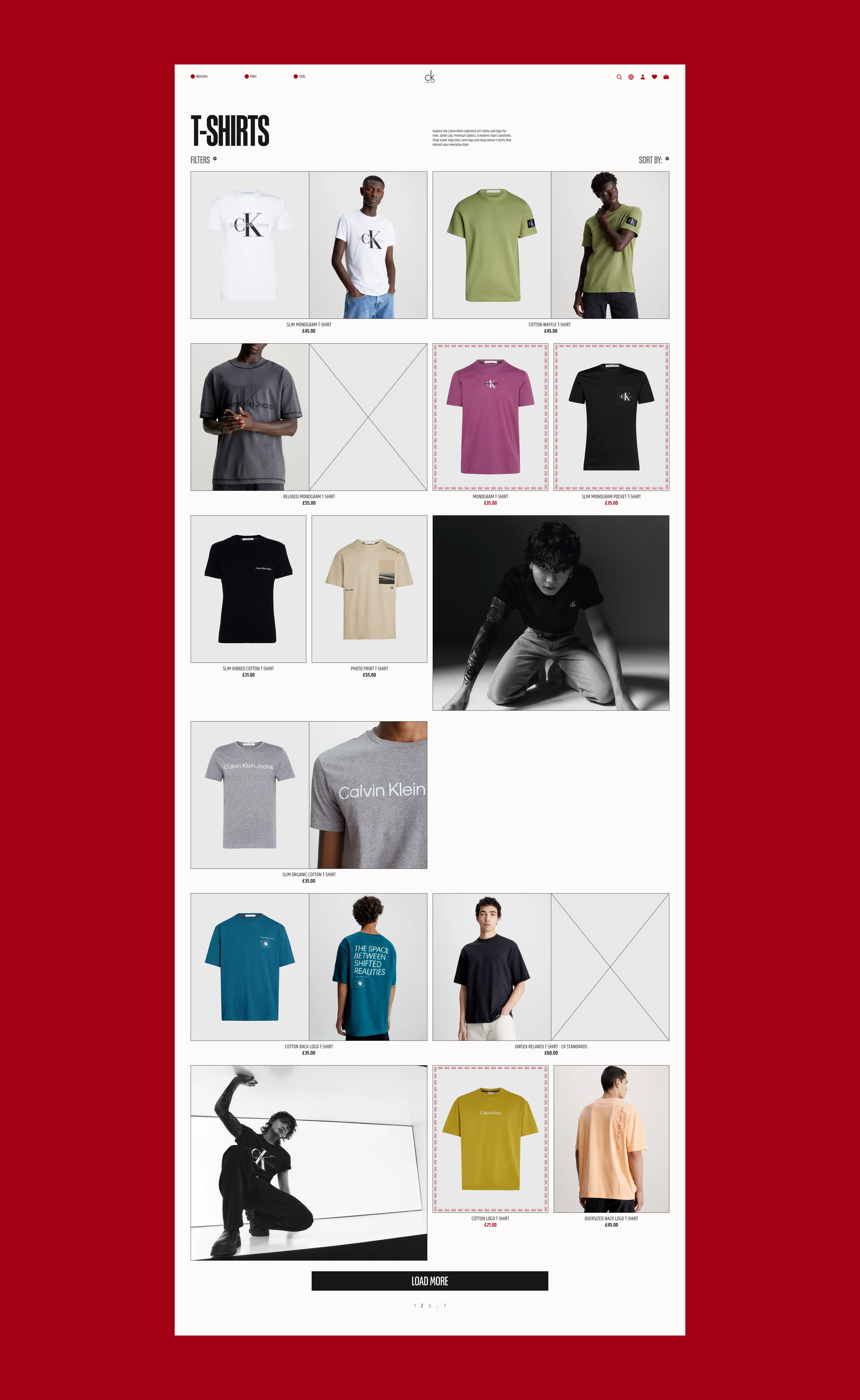 Calvin Klein Website Concept — E-commerce — Изображение №6 — Интерфейсы на Dprofile