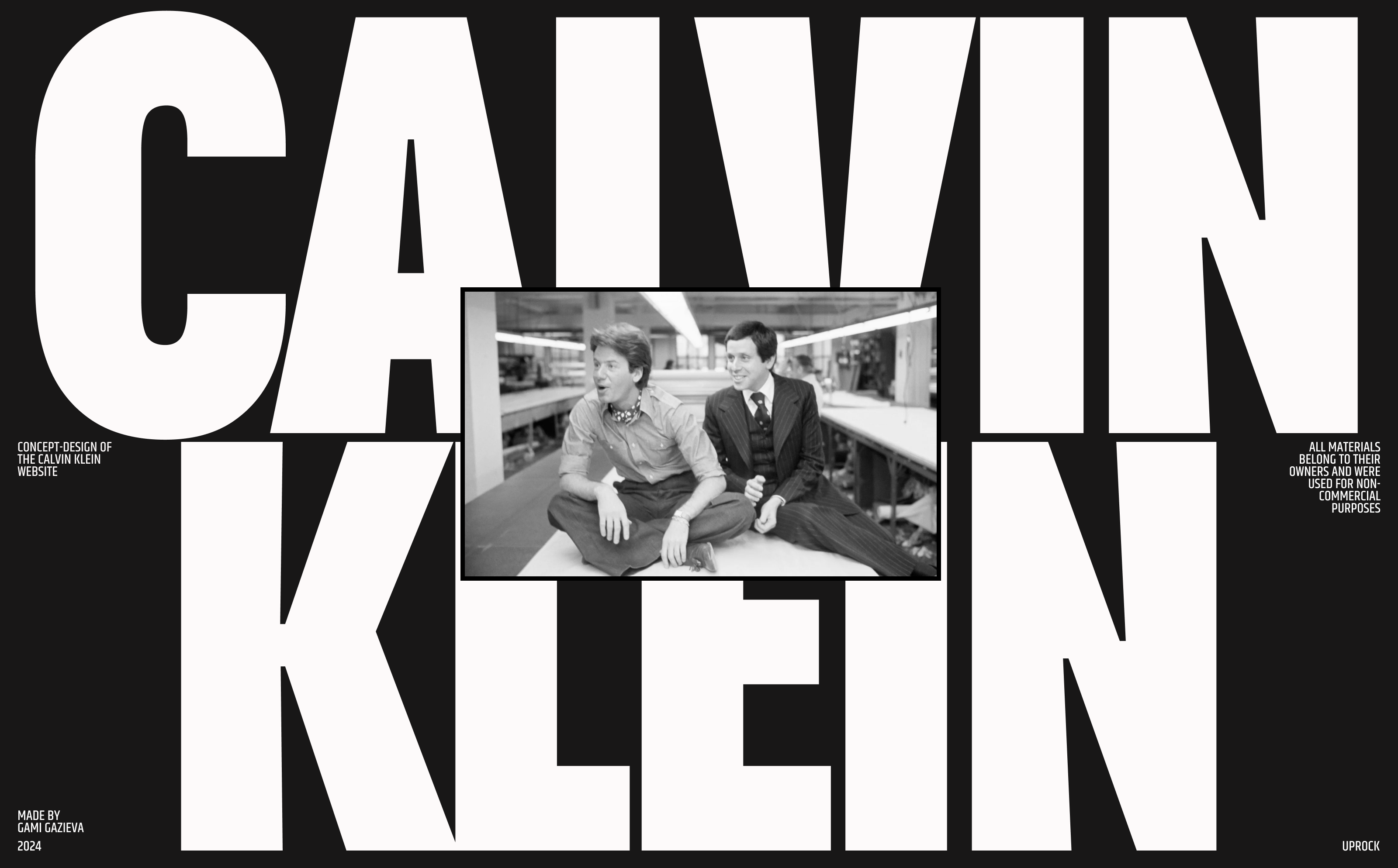 Calvin Klein Website Concept — E-commerce — Изображение №1 — Интерфейсы на Dprofile