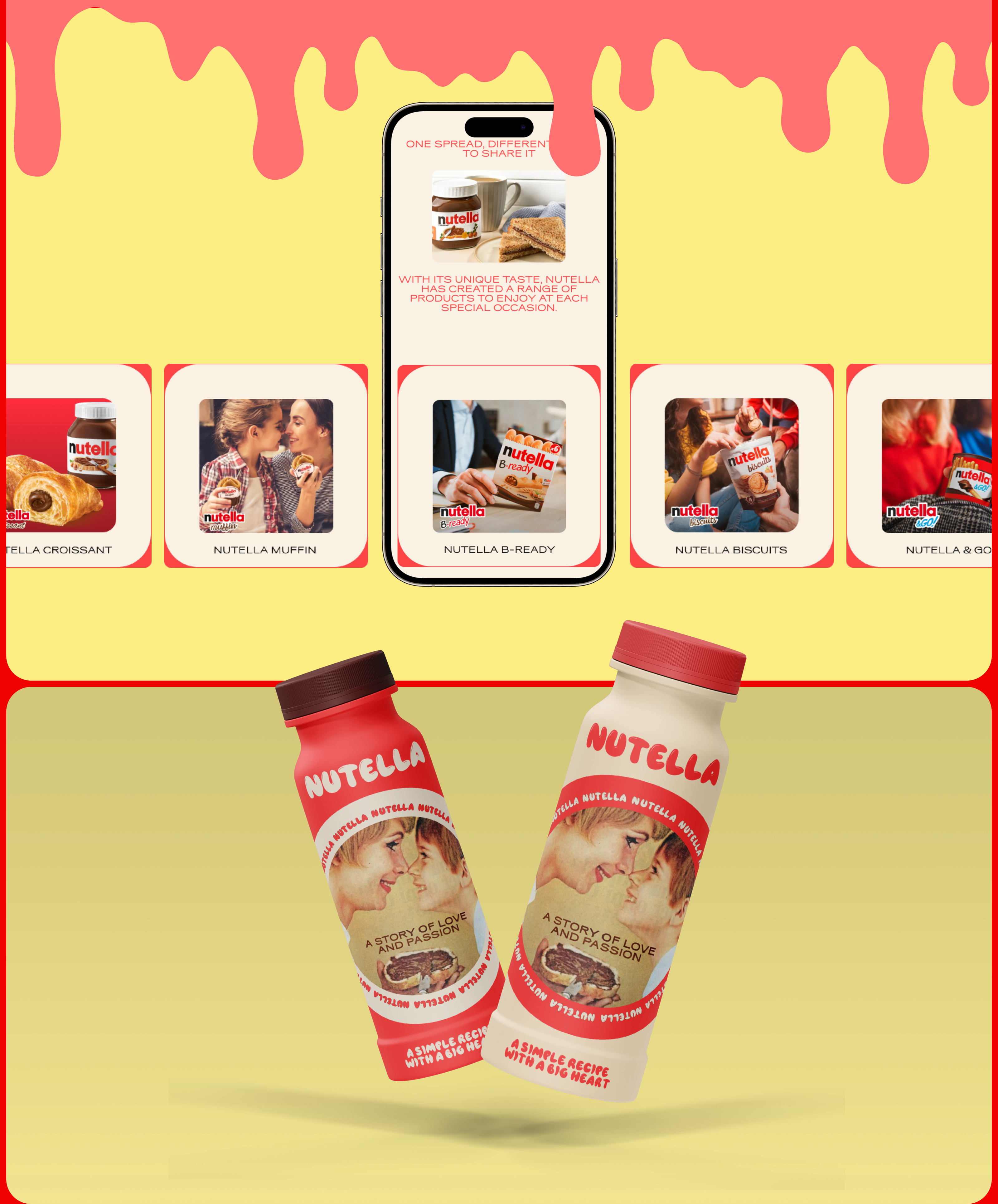 Nutella Redesign Concept — Corporate website — Изображение №7 — Интерфейсы на Dprofile