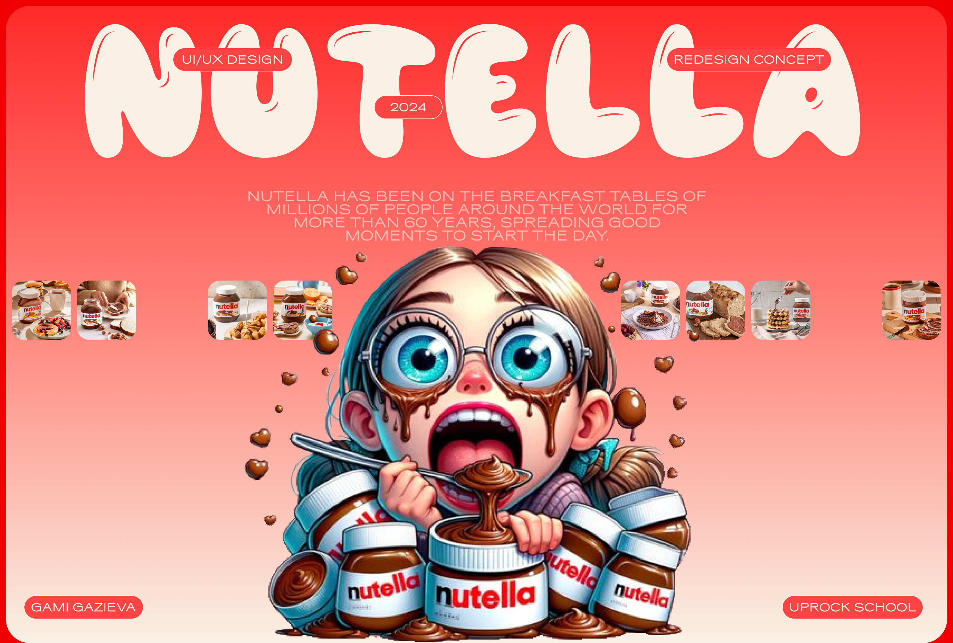 Nutella Redesign Concept — Corporate website — Изображение №1 — Интерфейсы на Dprofile