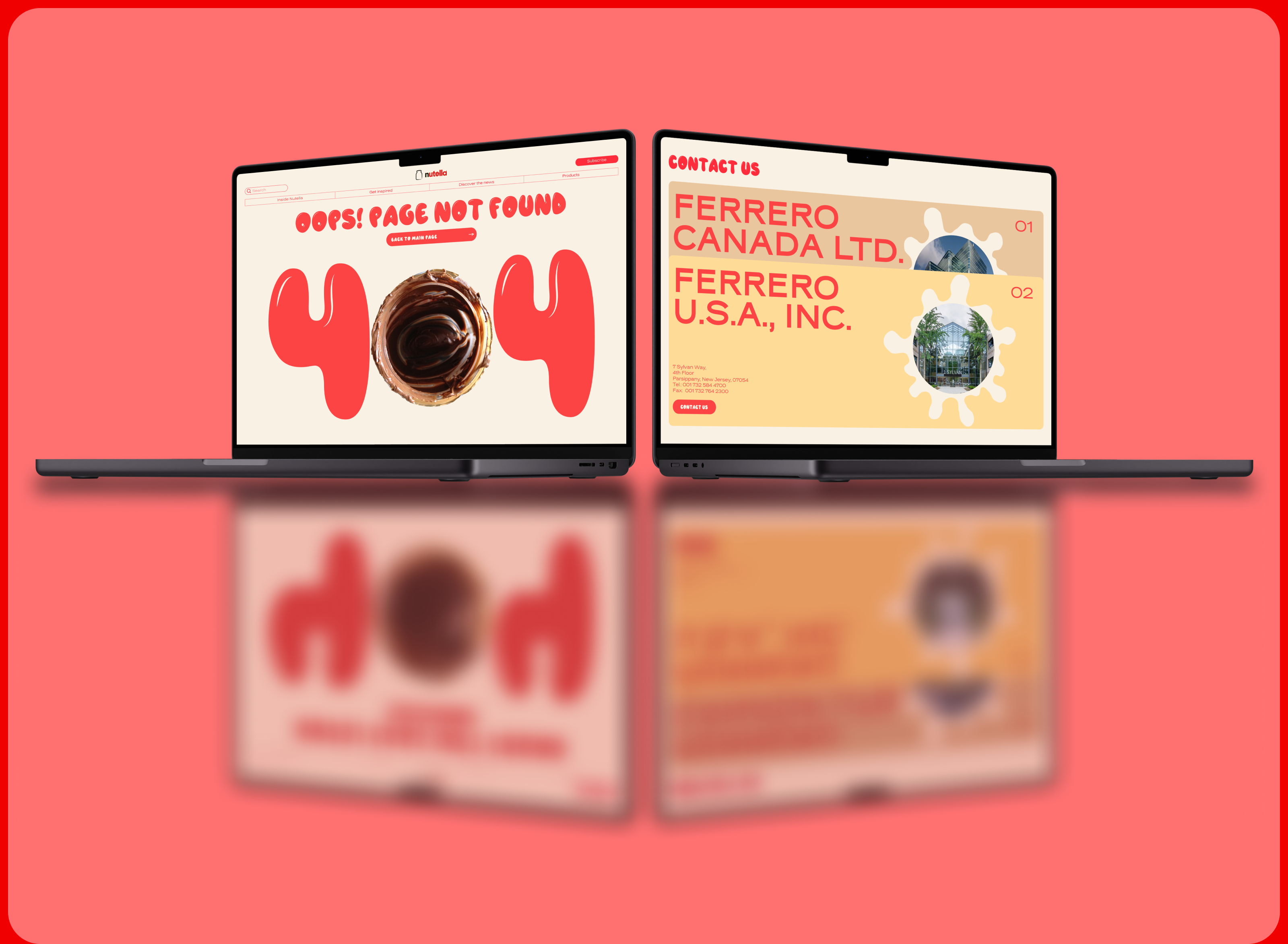 Nutella Redesign Concept — Corporate website — Изображение №13 — Интерфейсы на Dprofile