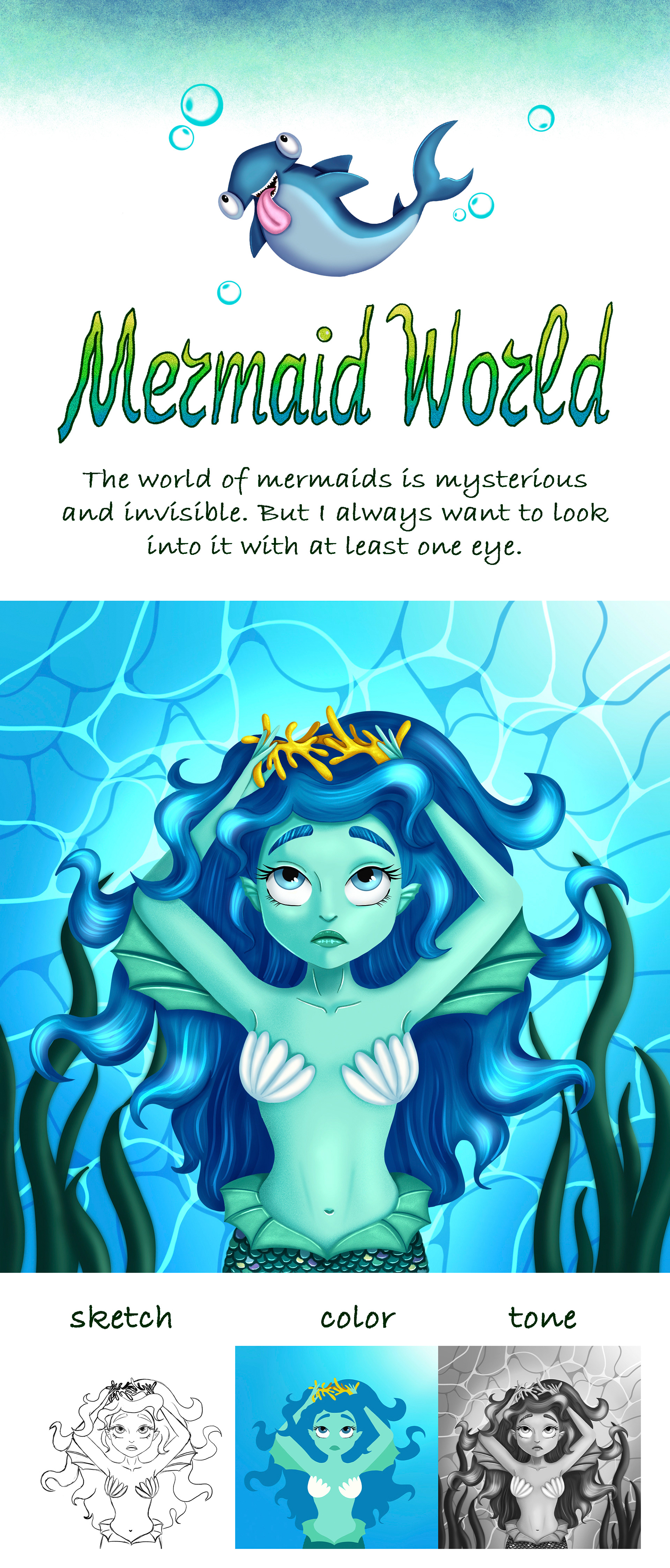 Mermay 2022 — Изображение №1 — Иллюстрация на Dprofile