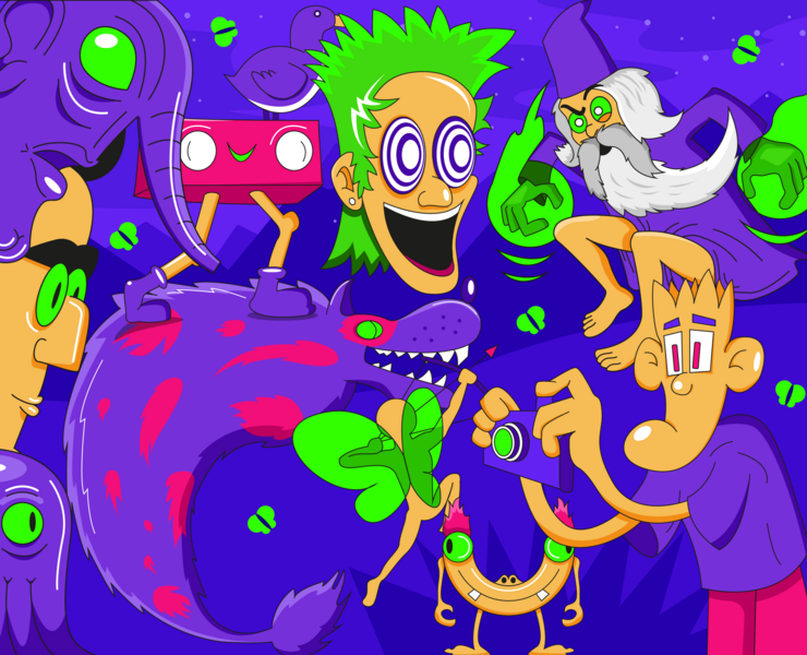 randome illustrations 2 — Иллюстрация на Dprofile