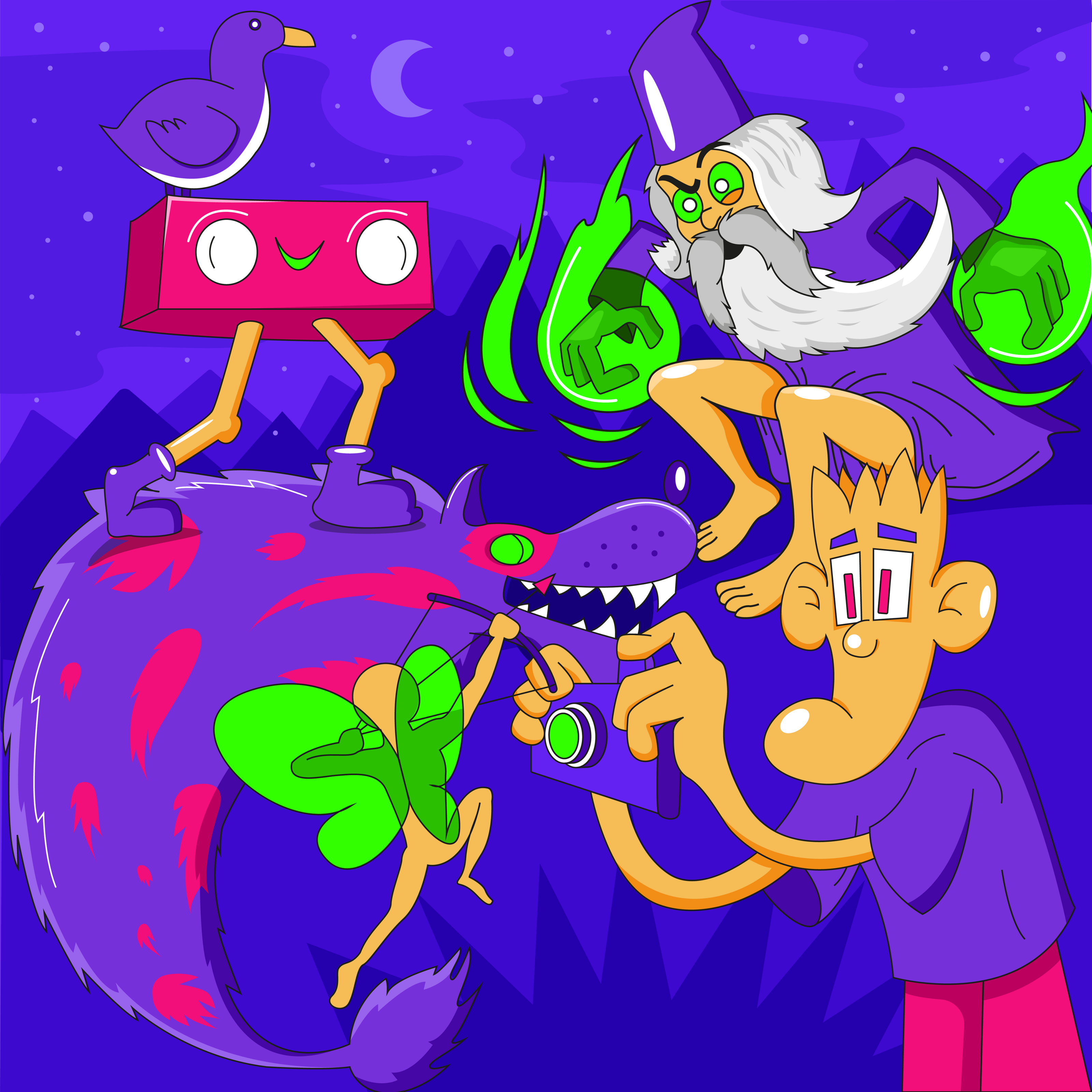 randome illustrations 2 — Изображение №1 — Иллюстрация на Dprofile