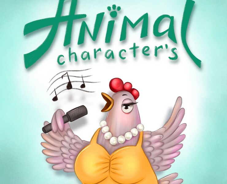 Professional animals series of character illustrations — Иллюстрация на Dprofile