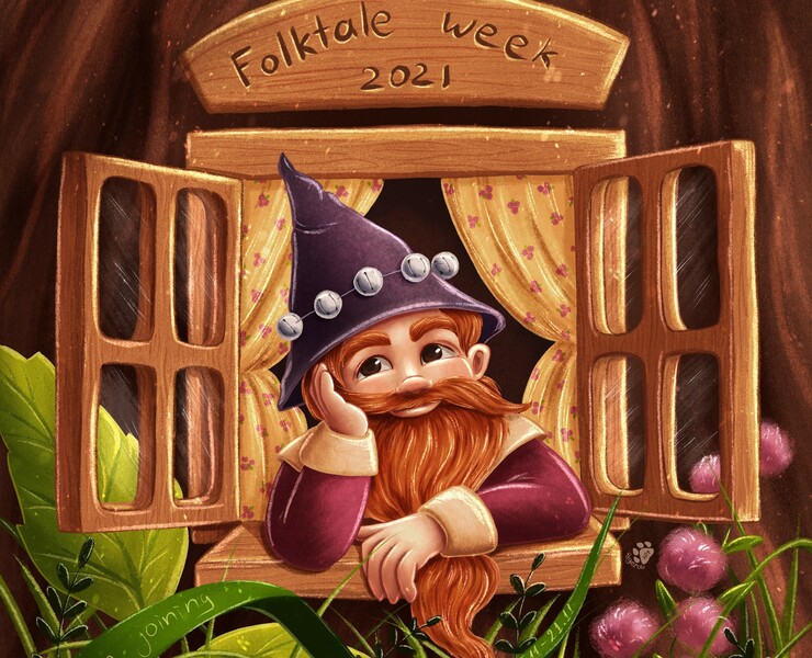 Folktale week 2021 — Иллюстрация на Dprofile