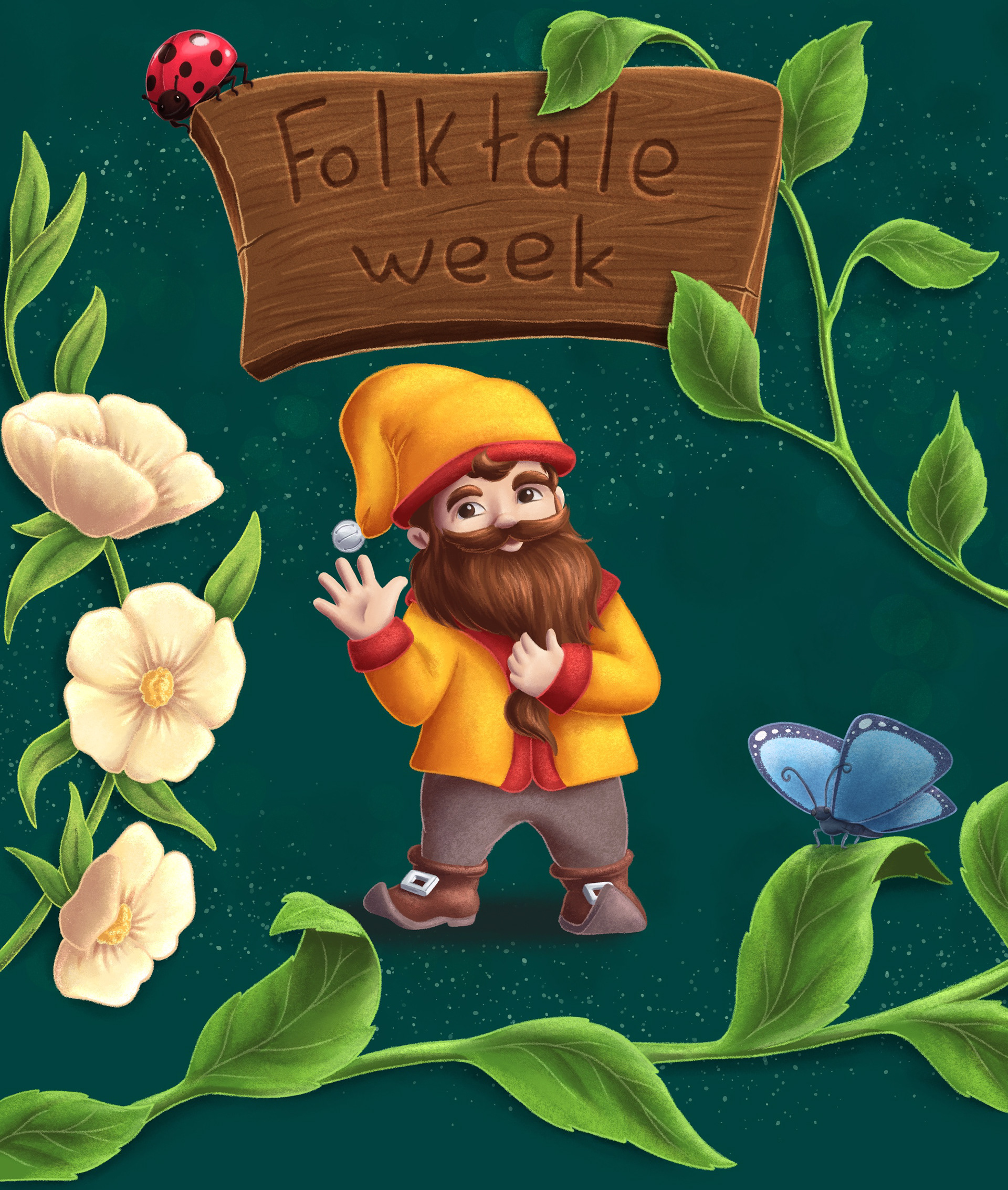 Folktale week 2021 — Изображение №1 — Иллюстрация на Dprofile