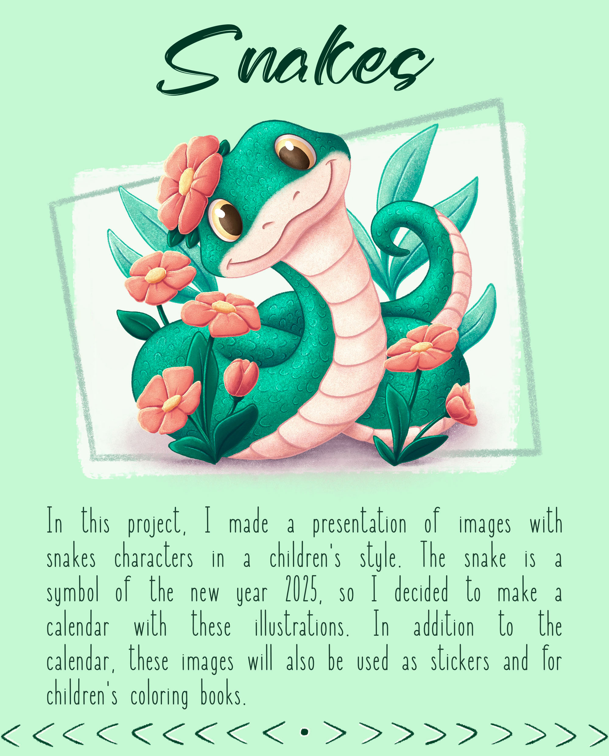 Snakes — Изображение №1 — Иллюстрация, Графика на Dprofile