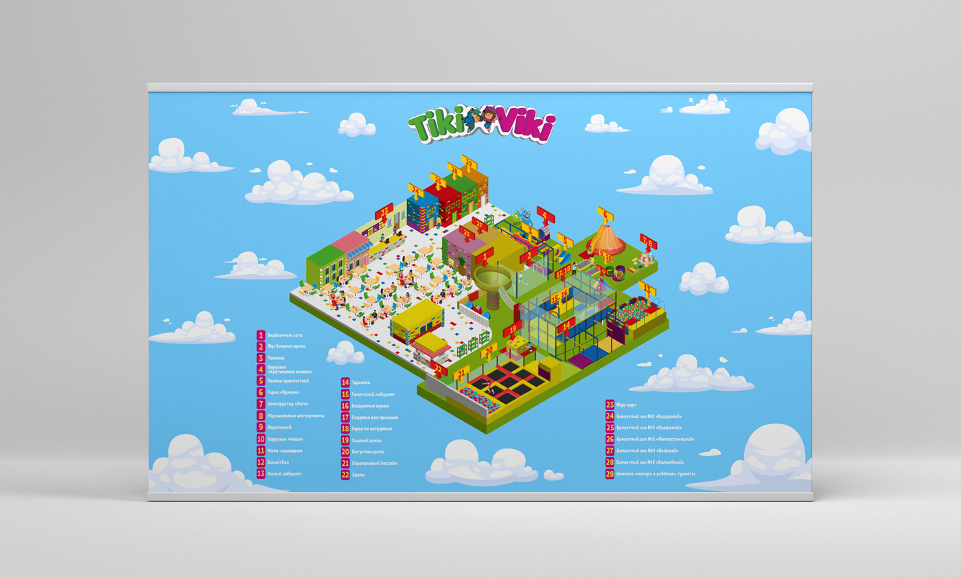 Park map — Изображение №13 — Иллюстрация на Dprofile