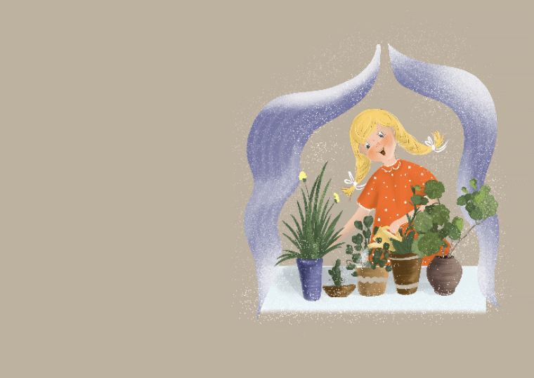 Гулькино детство. Детская книга — Изображение №5 — Иллюстрация на Dprofile