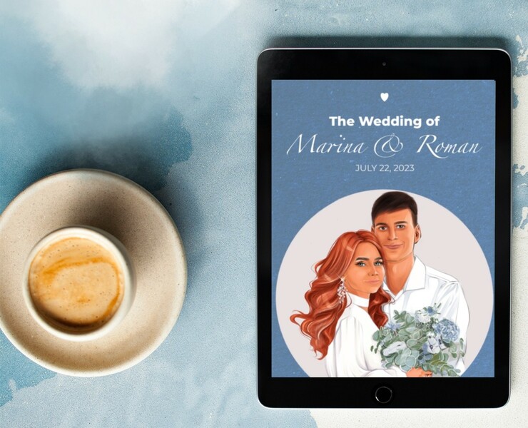 wedding invitation — Иллюстрация на Dprofile