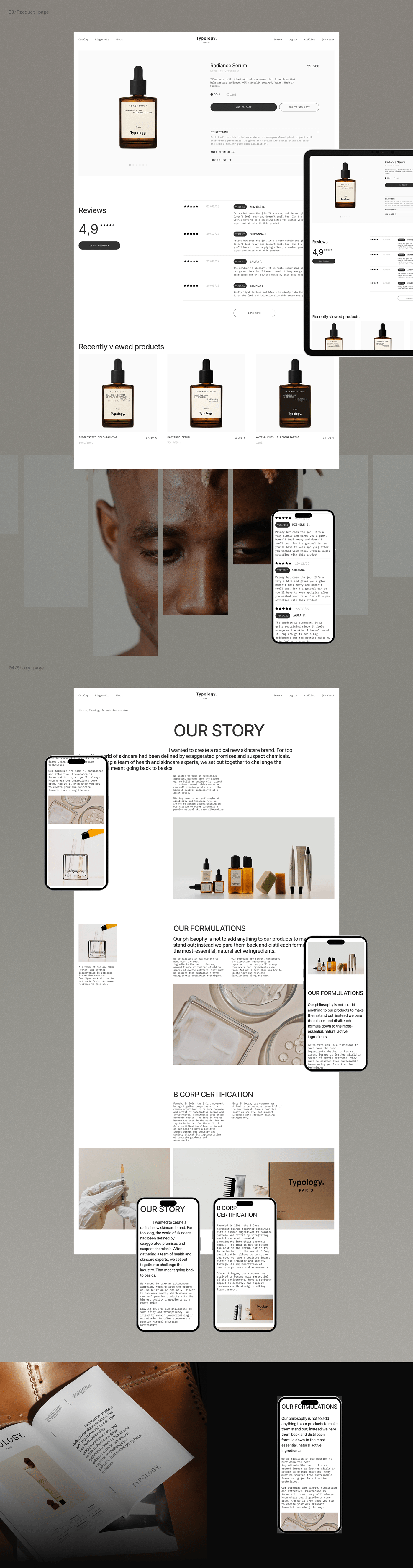 E-commerce | Typology — Изображение №4 — Интерфейсы на Dprofile
