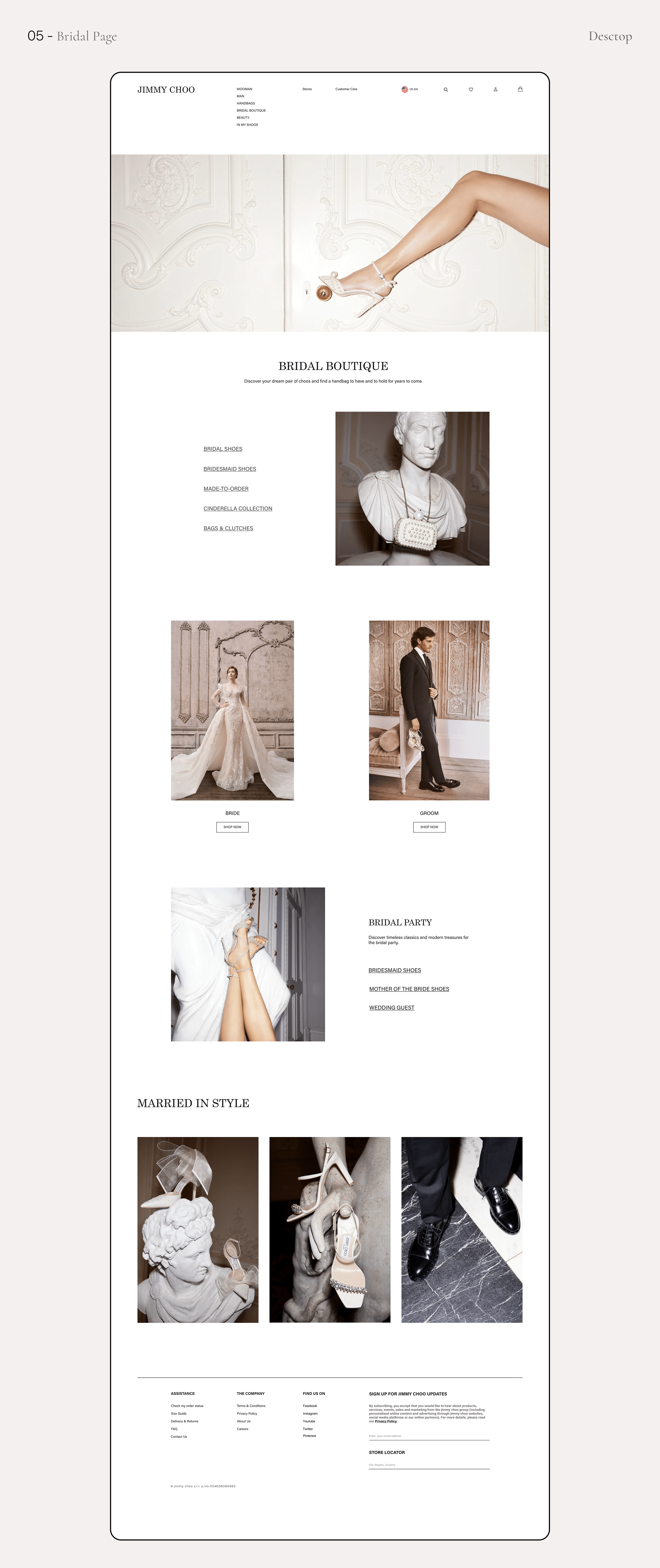 Jimmy Choo — Изображение №6 — Интерфейсы, Брендинг на Dprofile