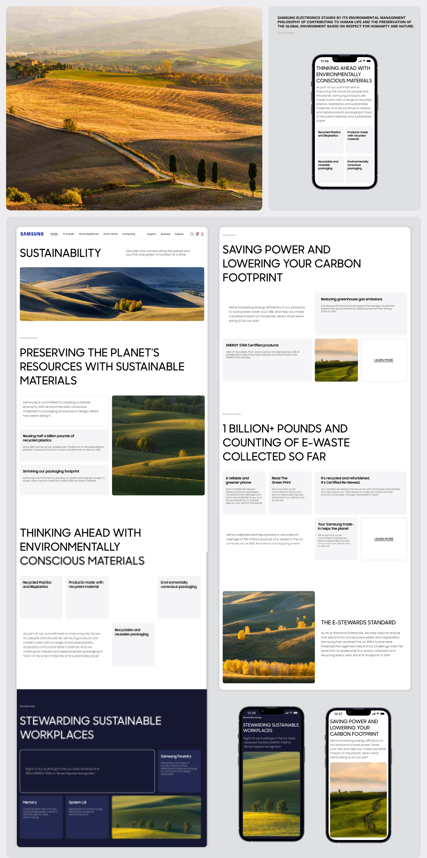 Samsung Corporate Site | Redesign concept — Изображение №6 — Интерфейсы на Dprofile