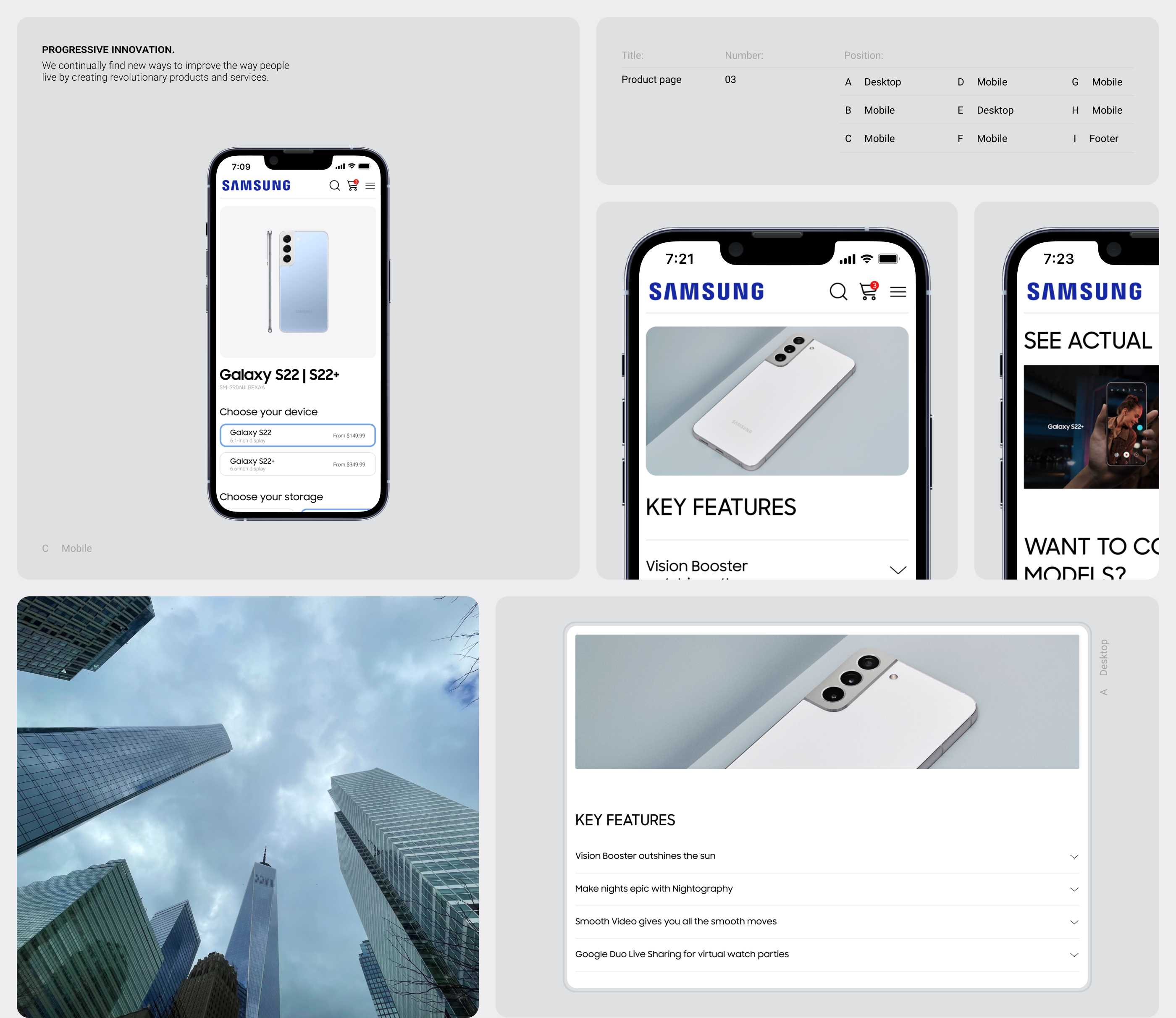 Samsung e-commerce | Redesign concept — Изображение №4 — Интерфейсы, Брендинг на Dprofile