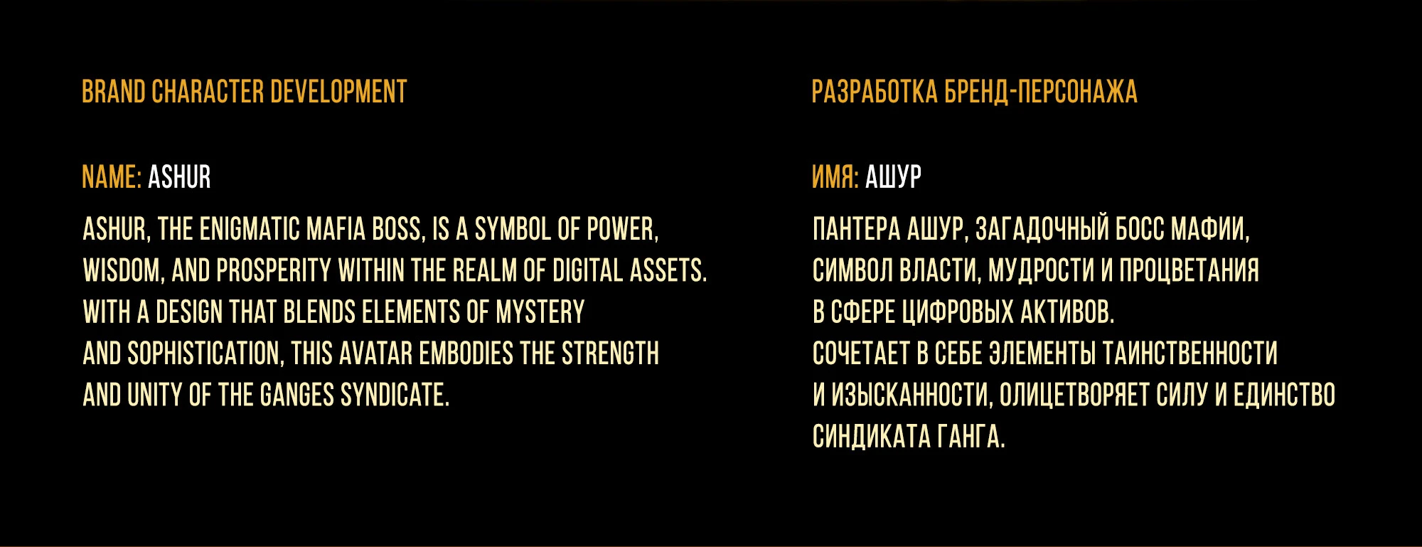 Panther Ashur — Изображение №2 — Брендинг, Иллюстрация на Dprofile