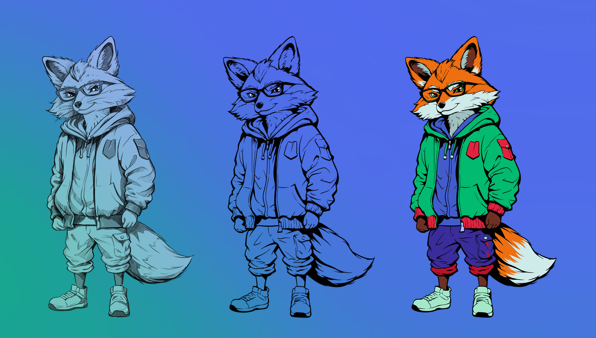 Peter Fox. Brand character — Изображение №3 — Брендинг, Иллюстрация на Dprofile