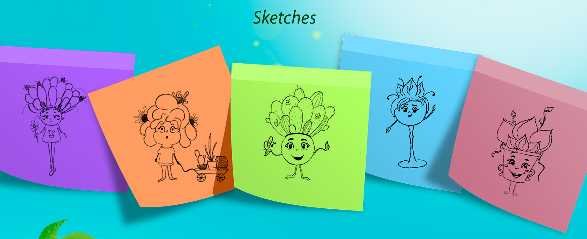 Flora. Character design — Изображение №3 — Брендинг, Иллюстрация на Dprofile