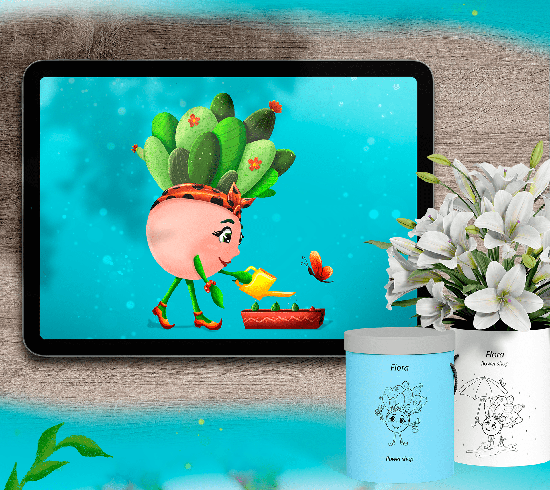 Flora. Character design — Изображение №7 — Брендинг, Иллюстрация на Dprofile