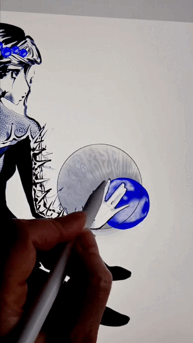 Fashion illustration on the theme "Scallop" — Изображение №2 — Иллюстрация, Графика на Dprofile