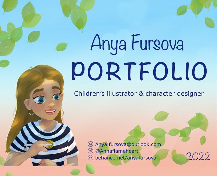 Portfolio 2022 — Иллюстрация, Графика на Dprofile