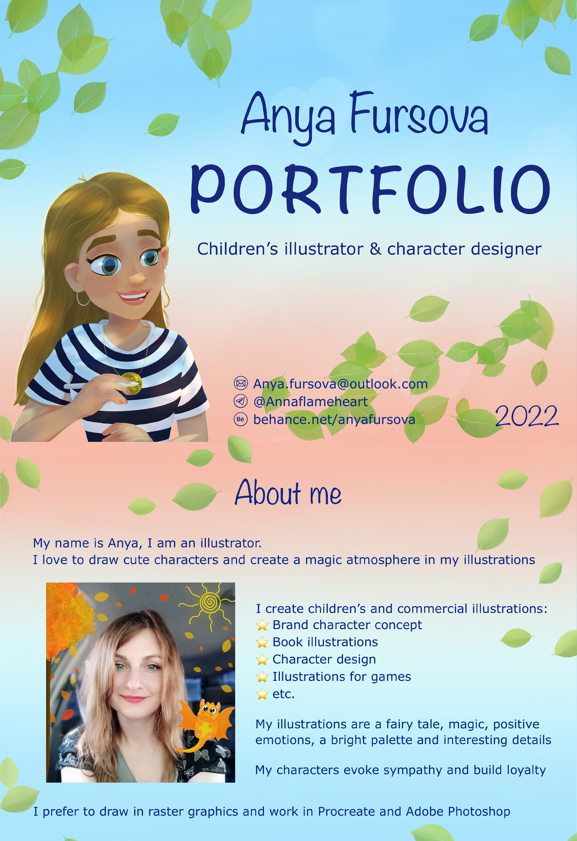 Portfolio 2022 — Изображение №1 — Иллюстрация, Графика на Dprofile