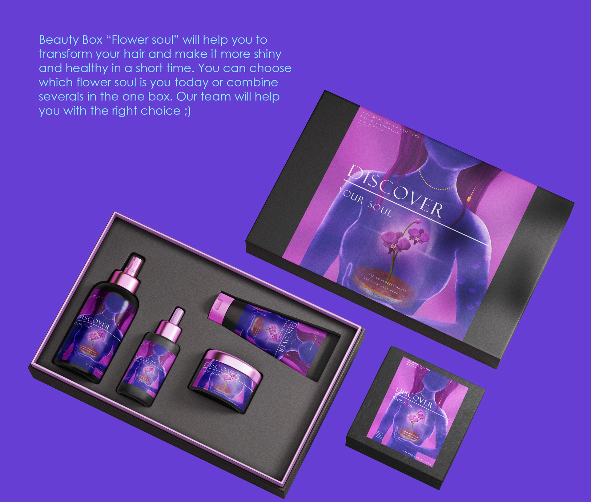 Discover your soul cosmetics. Packaging — Изображение №7 — Брендинг, Иллюстрация на Dprofile