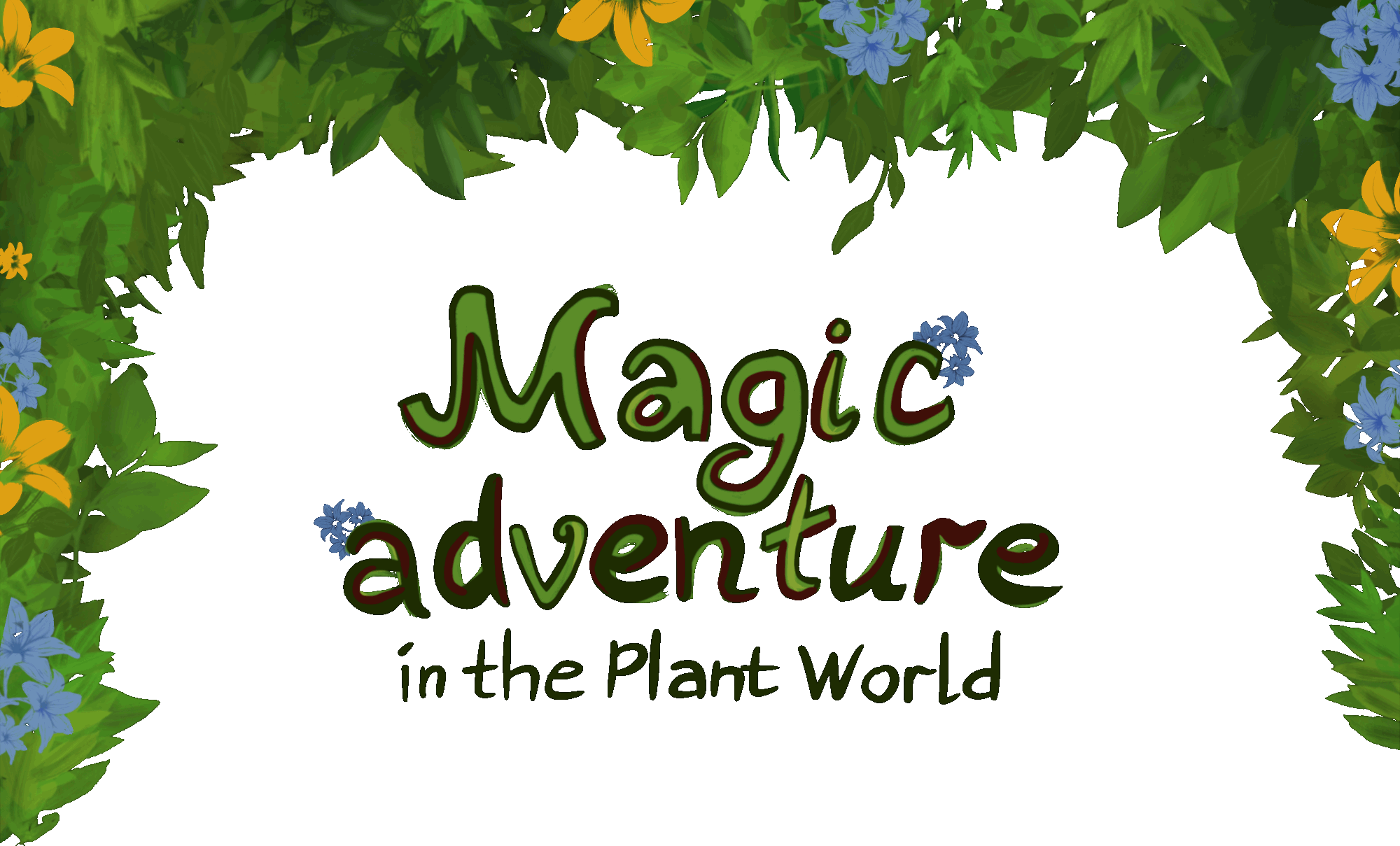 Magic adventure in the Plant World — Изображение №1 — Иллюстрация, Анимация на Dprofile