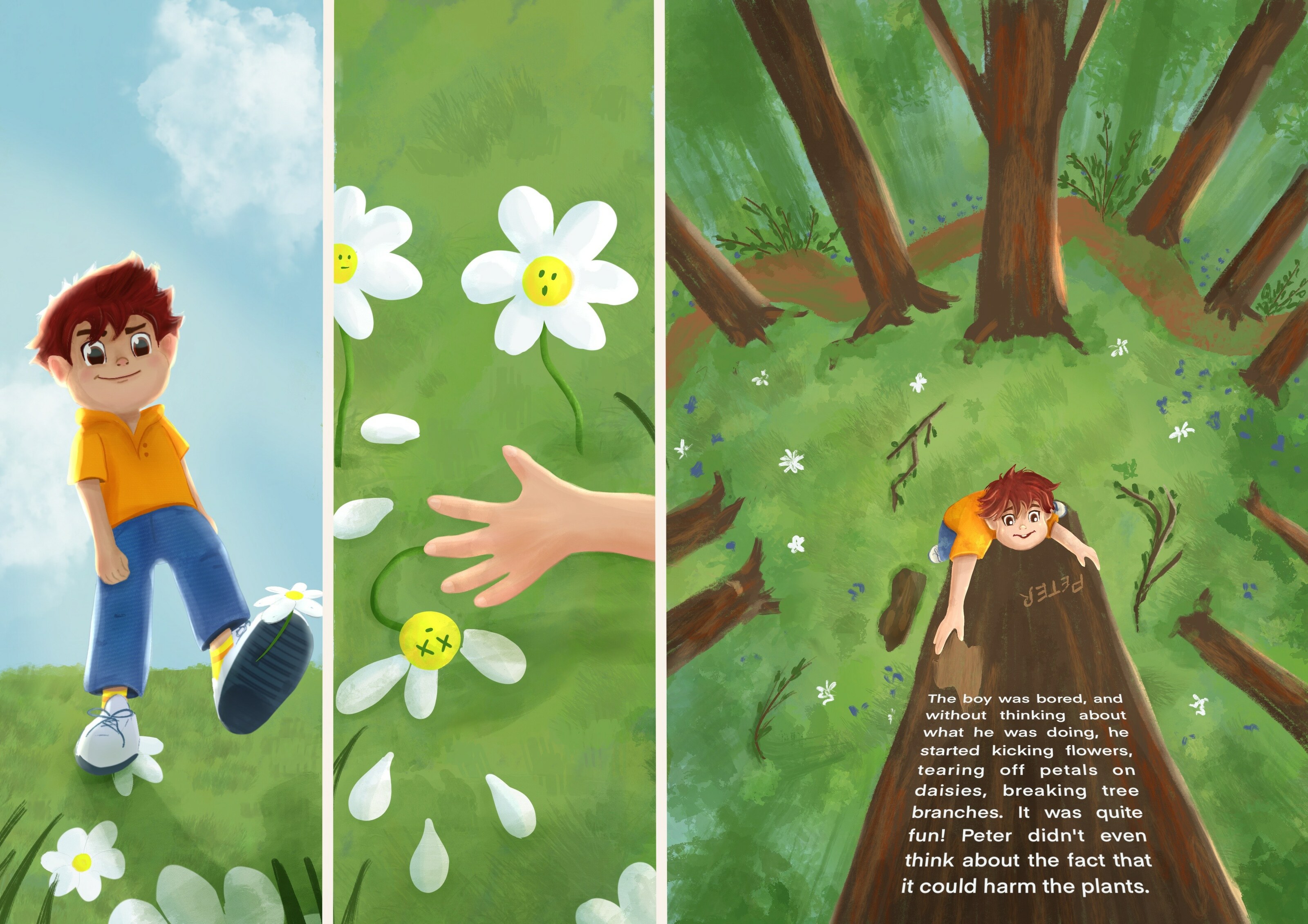 Magic adventure in the Plant World — Изображение №4 — Иллюстрация, Анимация на Dprofile