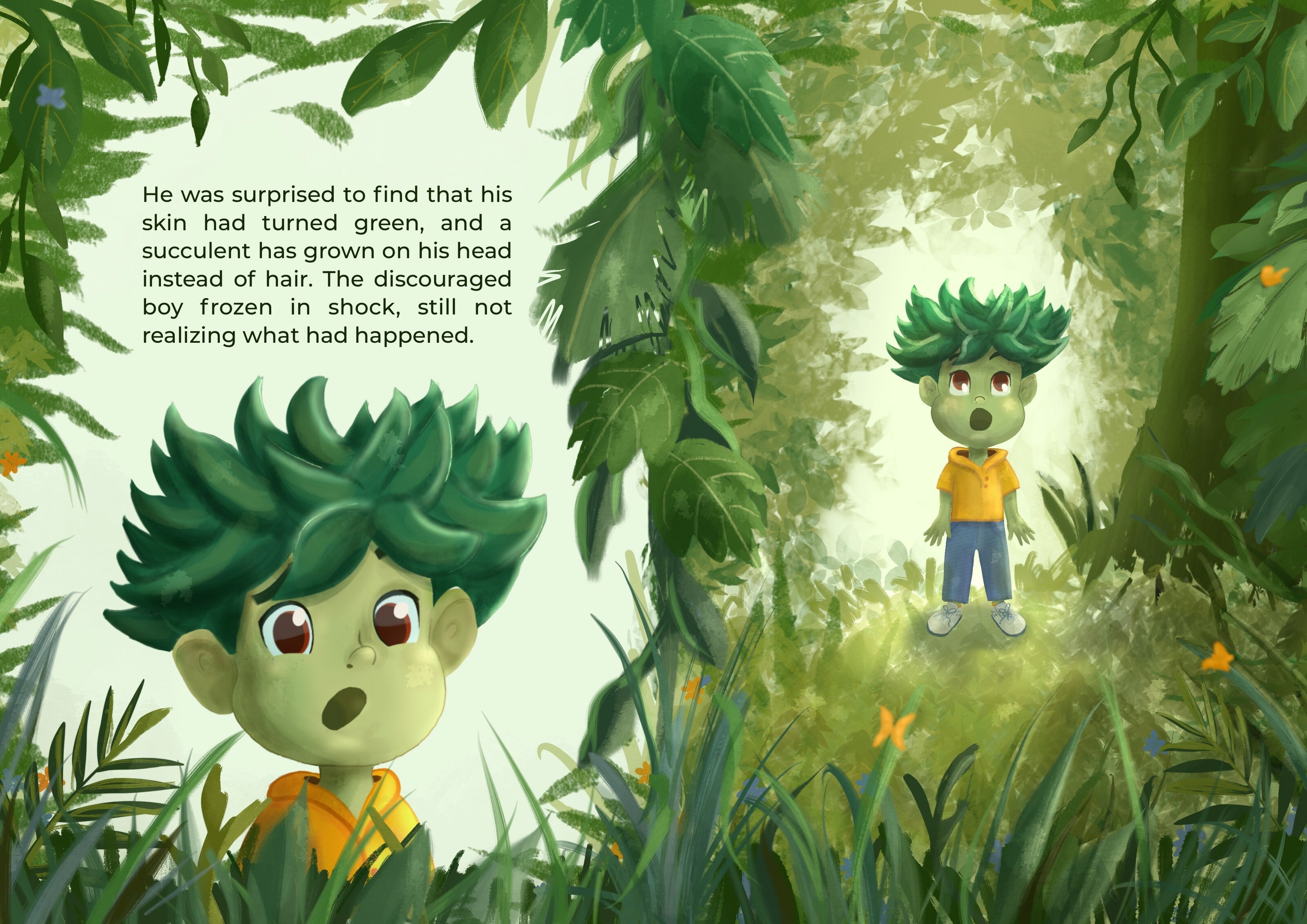 Magic adventure in the Plant World — Изображение №7 — Иллюстрация, Анимация на Dprofile
