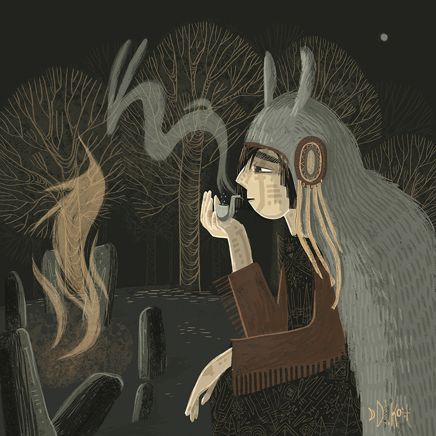Волшебный лес. Таинственное племя. — Изображение №36 — Иллюстрация, Графика на Dprofile