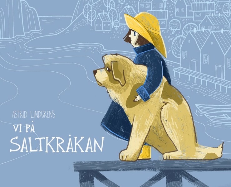 Астрид Линдгрен. Книжная иллюстрация. — Иллюстрация, Графика на Dprofile