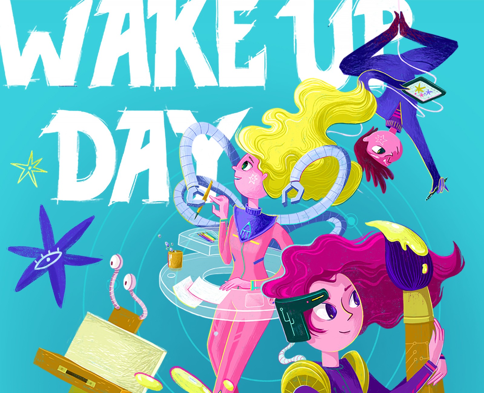 Wake Up Day. Фестиваль дизайна и графики в Санкт-Петербурге — Брендинг, Маркетинг на Dprofile