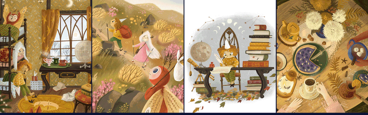 Авторский календарь на 2025 год. Волшебный календарь. — Изображение №1 — Иллюстрация, Графика на Dprofile