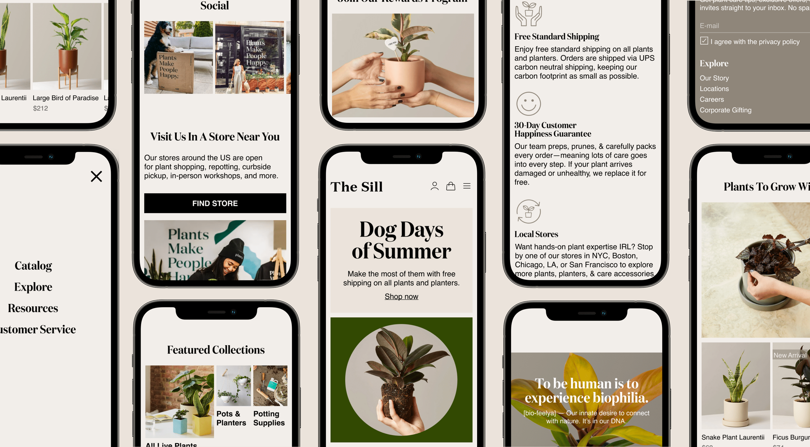 E-commerce┃The Sill — Изображение №4 — Интерфейсы на Dprofile