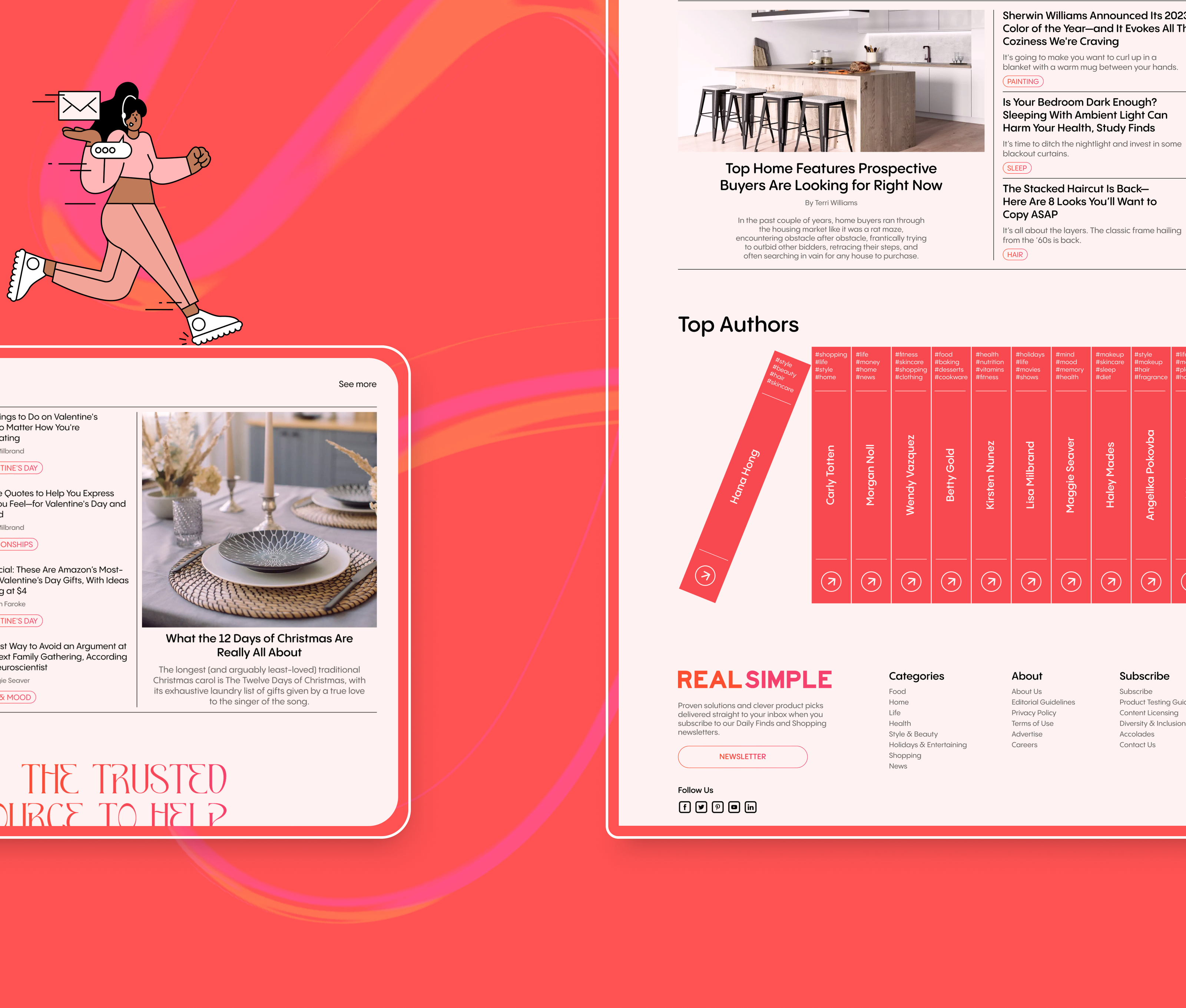 Real Simple | News website — Изображение №3 — Интерфейсы на Dprofile