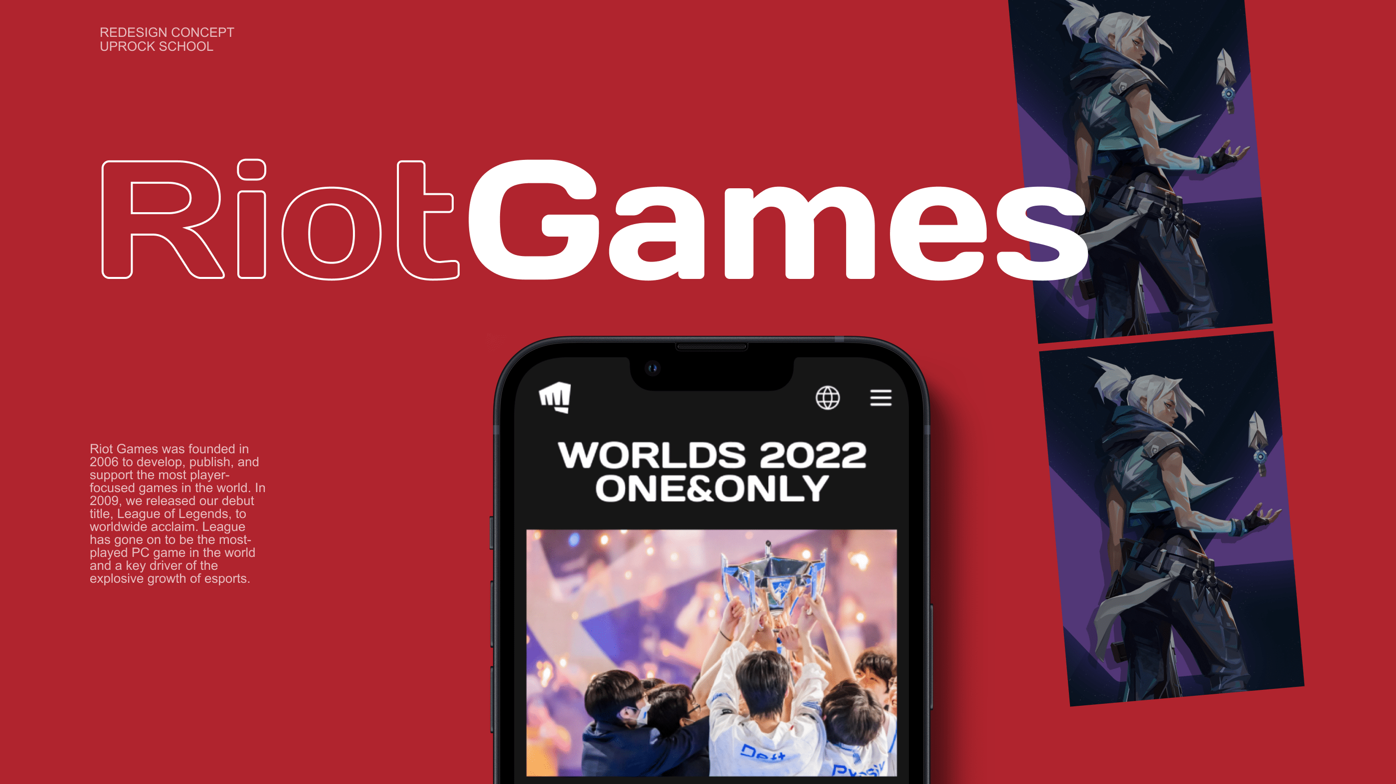 RIOT GAMES | Corporate website — Изображение №1 — Интерфейсы на Dprofile