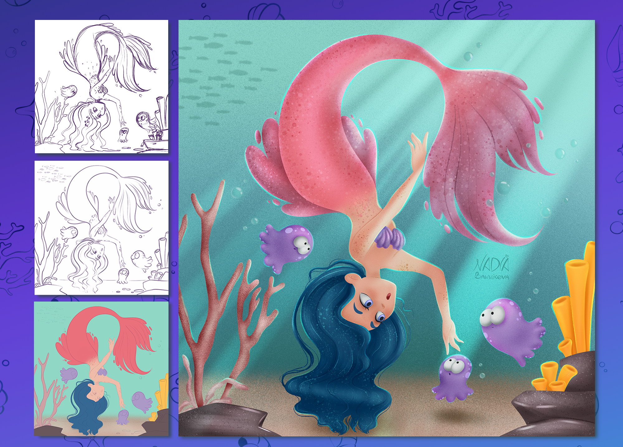 MerMay 2023 — Изображение №2 — Иллюстрация на Dprofile